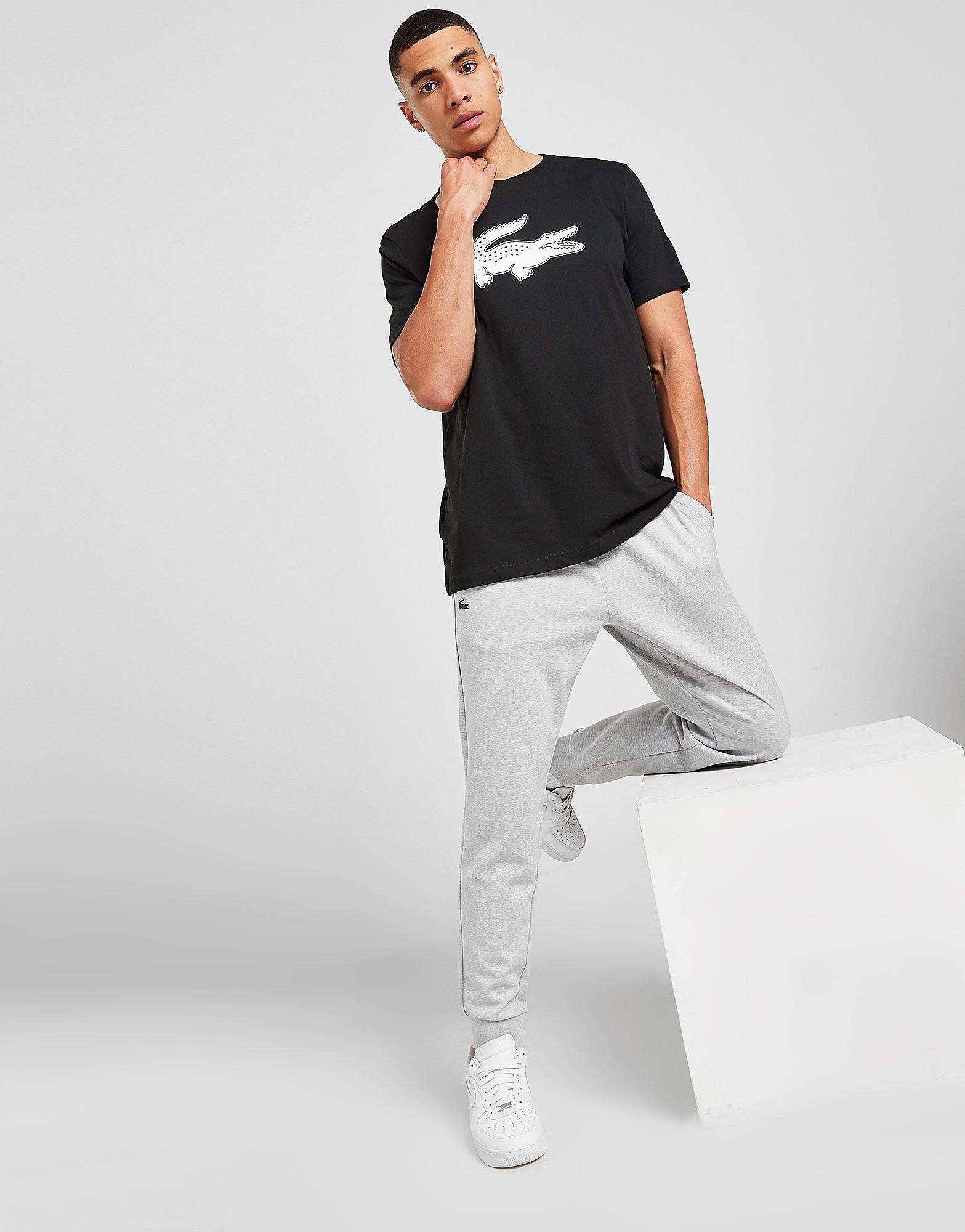 

Lacoste Fleece Joggers - Grey - Mens, Grey