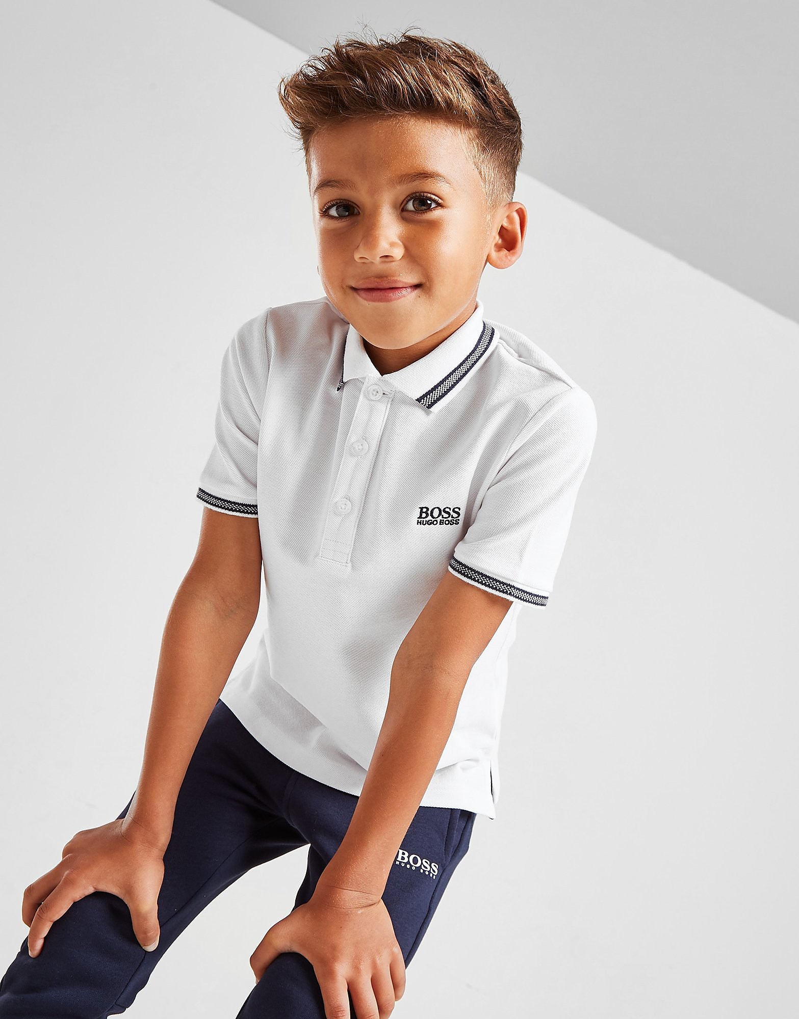 

BOSS Polo Shirt Children - White - Kids, White