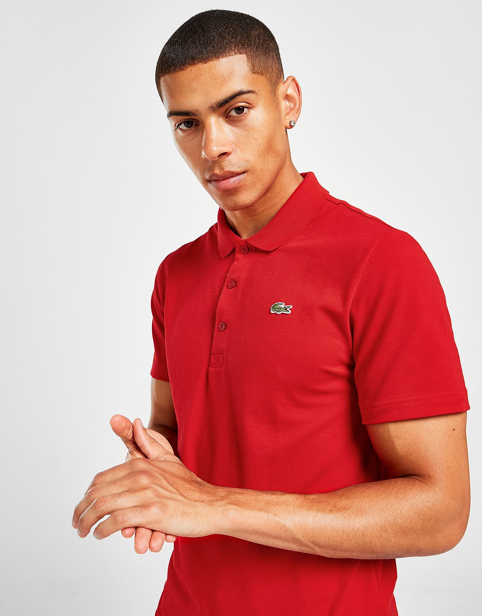 

Lacoste Core Polo Shirt - Red - Mens, Red