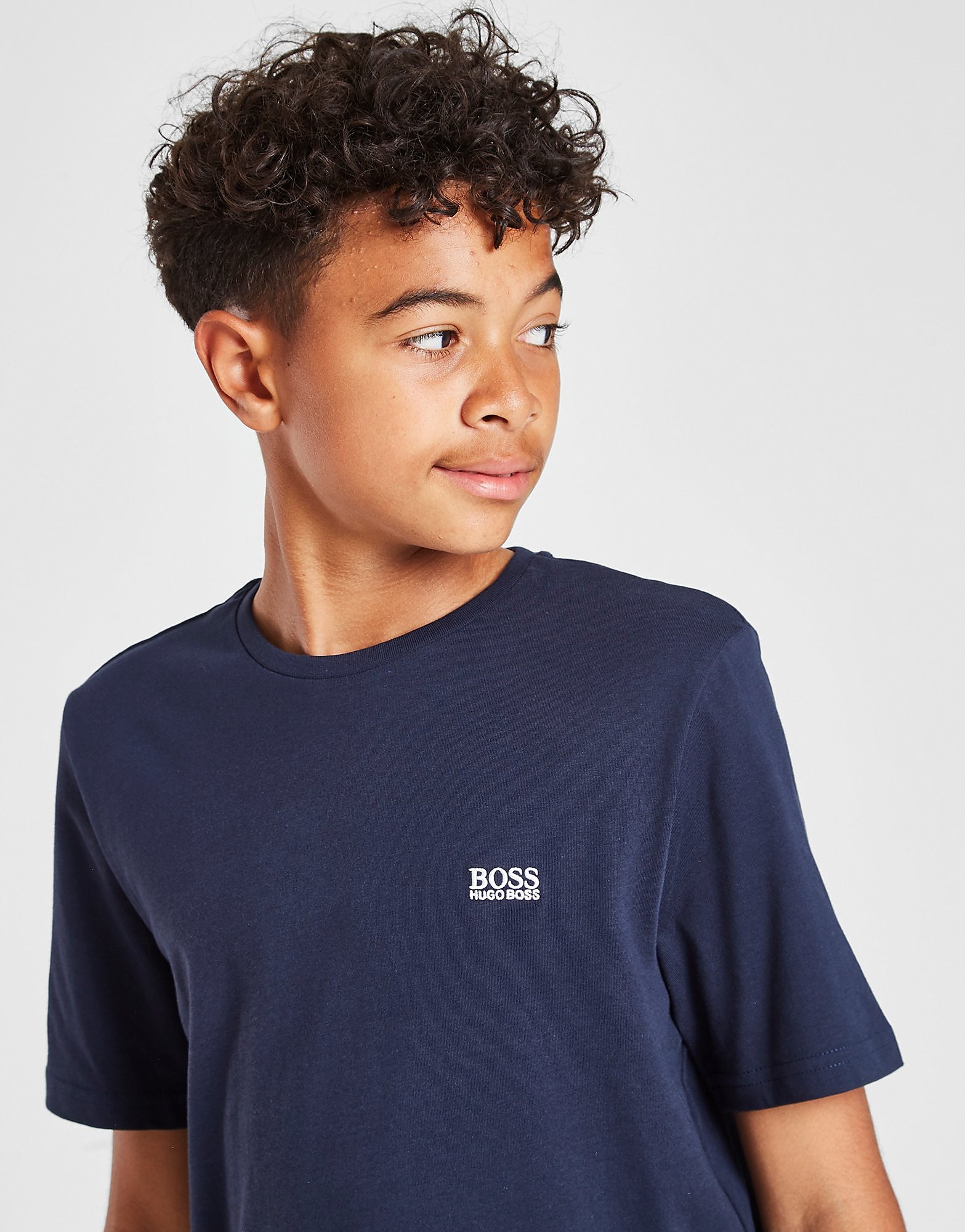 

BOSS Small Logo T-Shirt Junior - Navy - Kids, Navy
