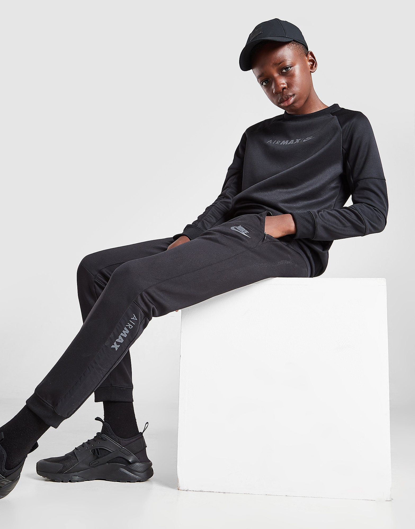 

Nike Sportswear Air Max Track Pants Junior - Black/Black/Black - Kids, Black/Black/Black