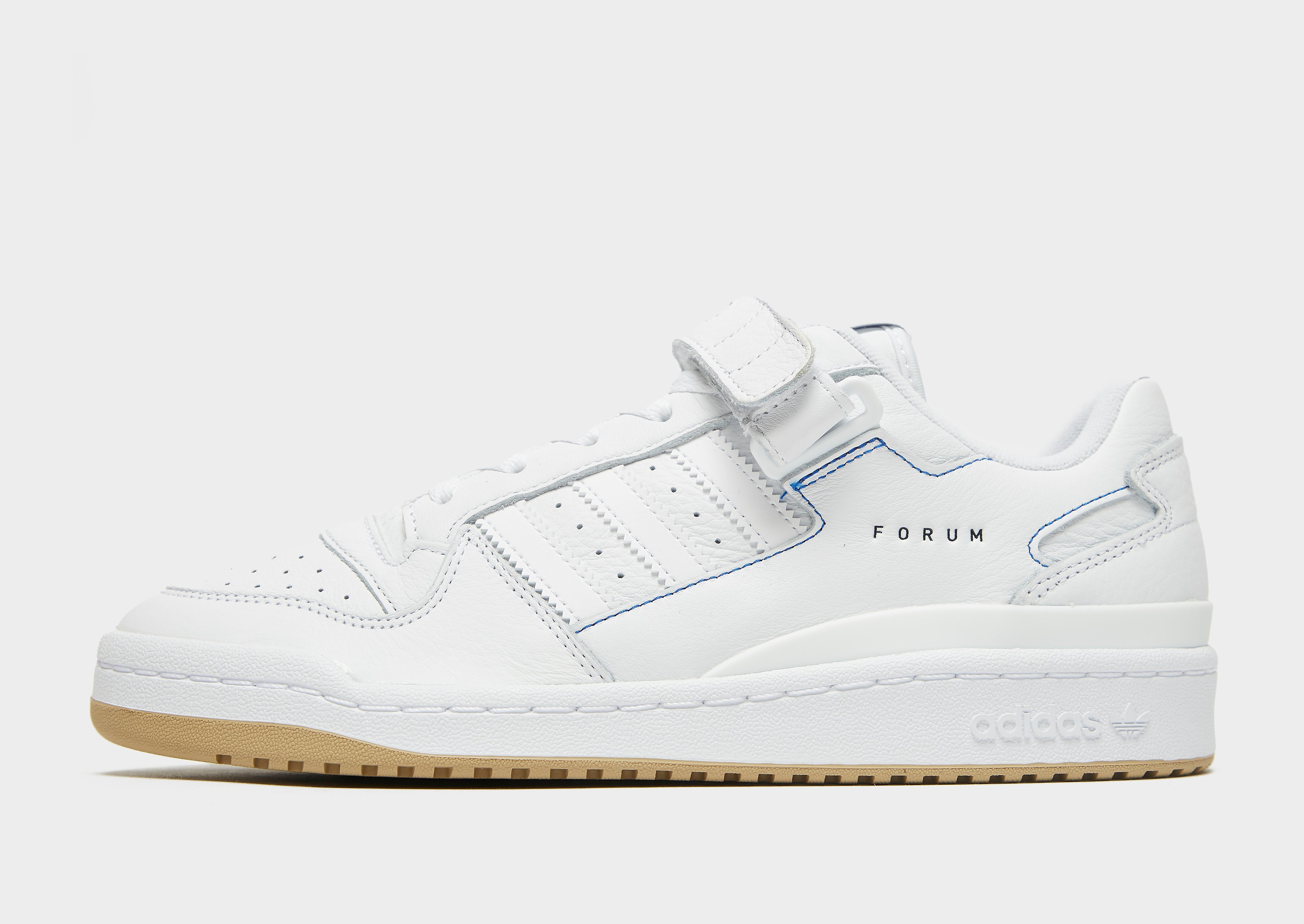 

adidas Originals Forum Low - Cloud White / Cloud White / Core Black - Womens, Cloud White / Cloud White / Core Black