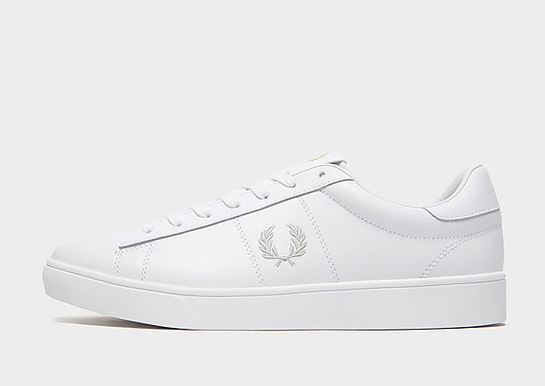 Fred Perry Spencer Leather - White - Mens, White