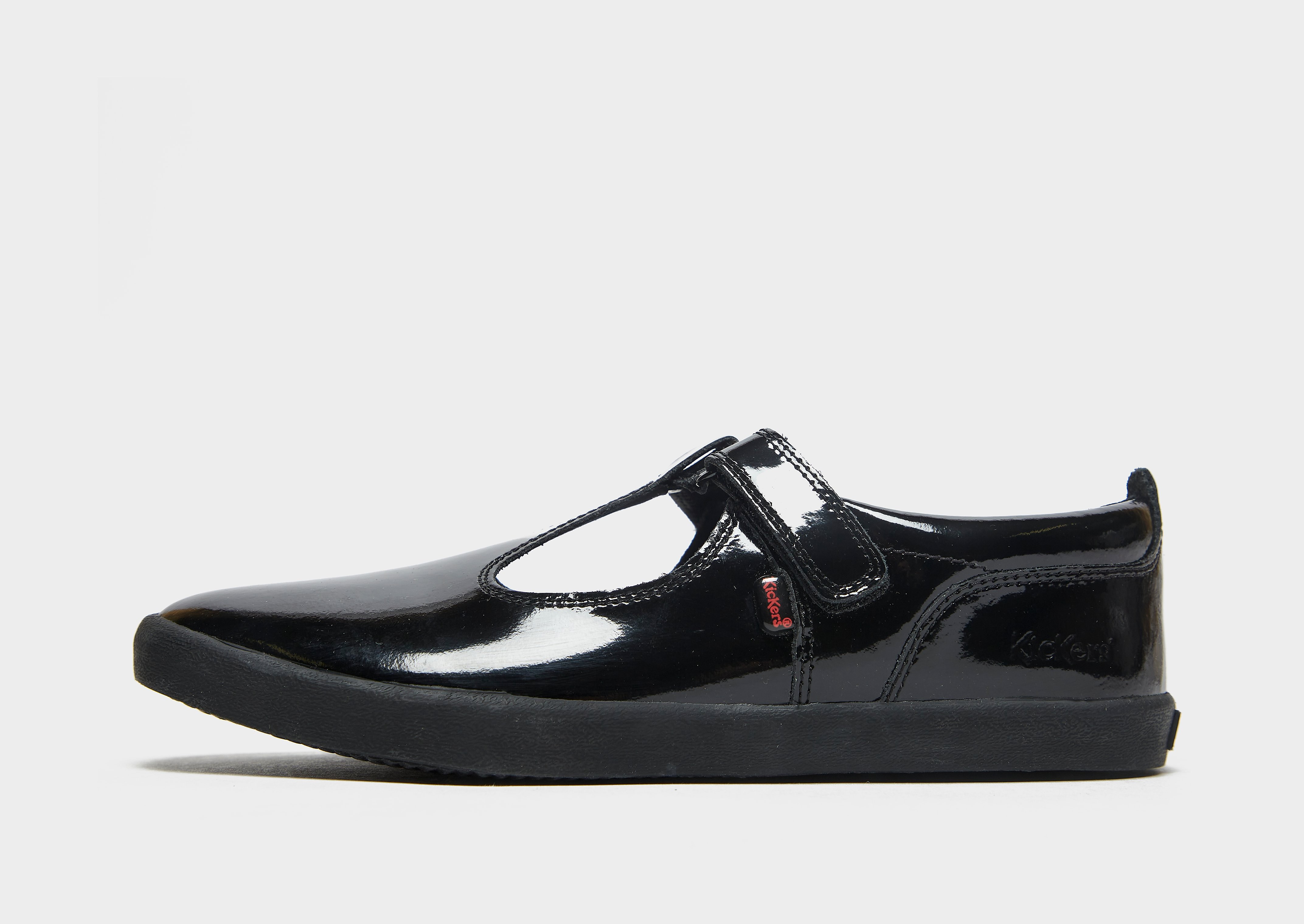 

Kickers Kariko T-Vel Patent Junior - Black - Kids, Black