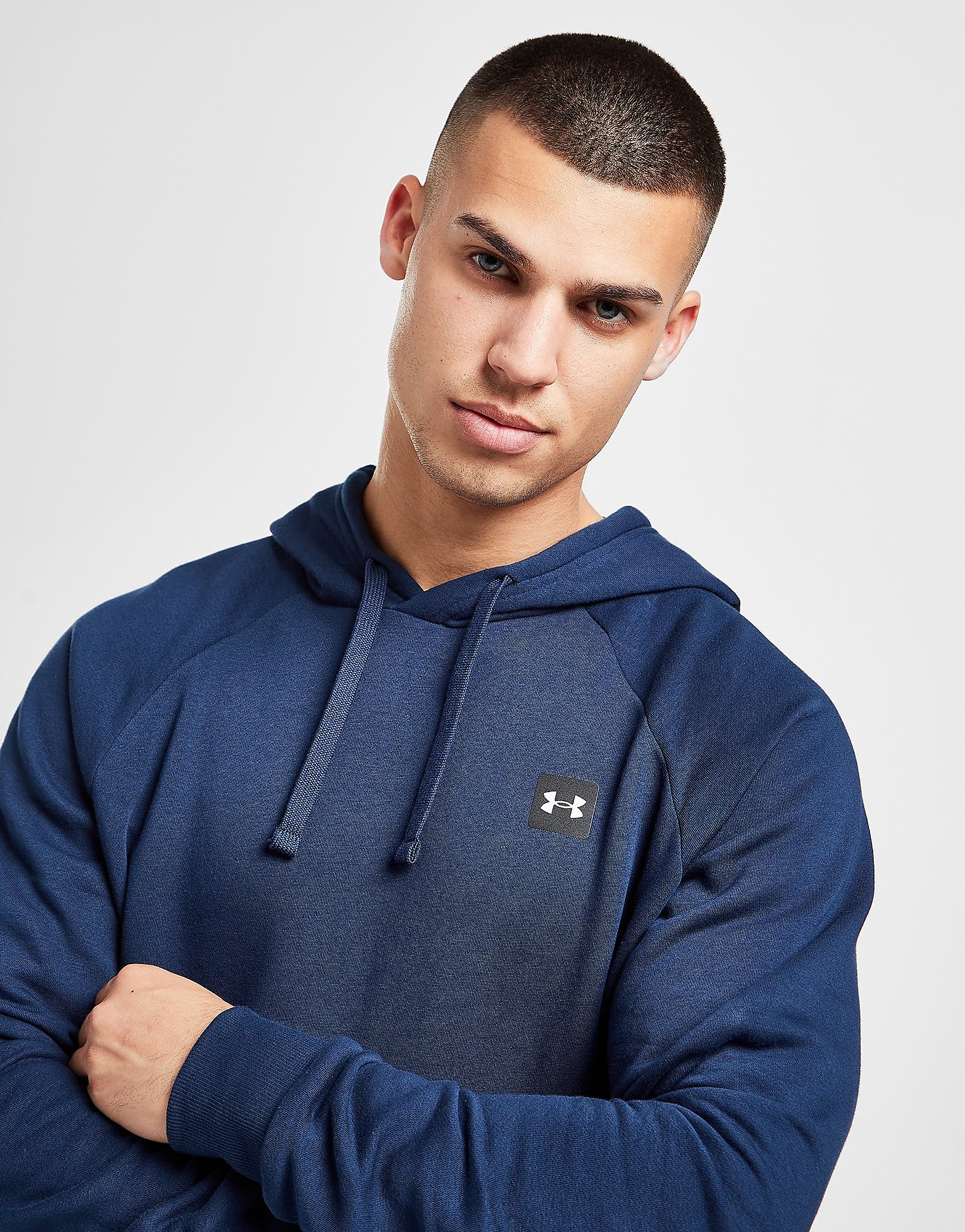 

Under Armour Rival Fleece Overhead Hoodie - Academy - Mens, Academy