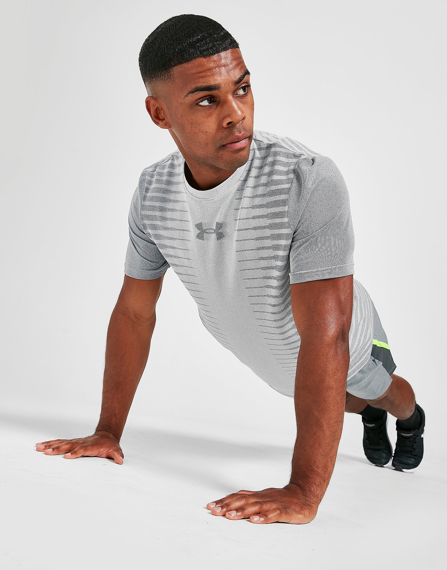 

Under Armour Vanish Wordmark Halo T-Shirt - Halo Gray - Mens, Halo Gray