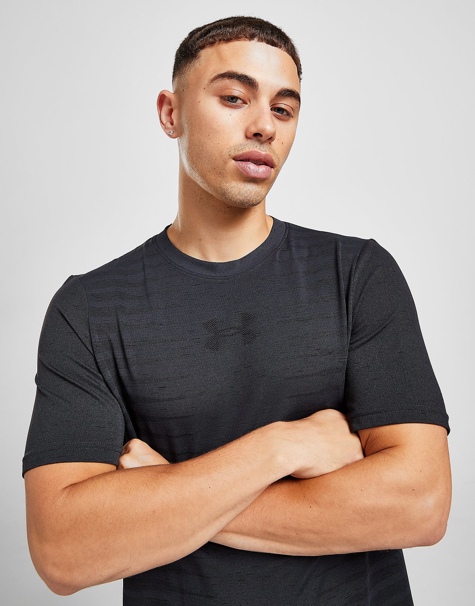 

Under Armour Vanish Wordmark T-Shirt - Black - Mens, Black