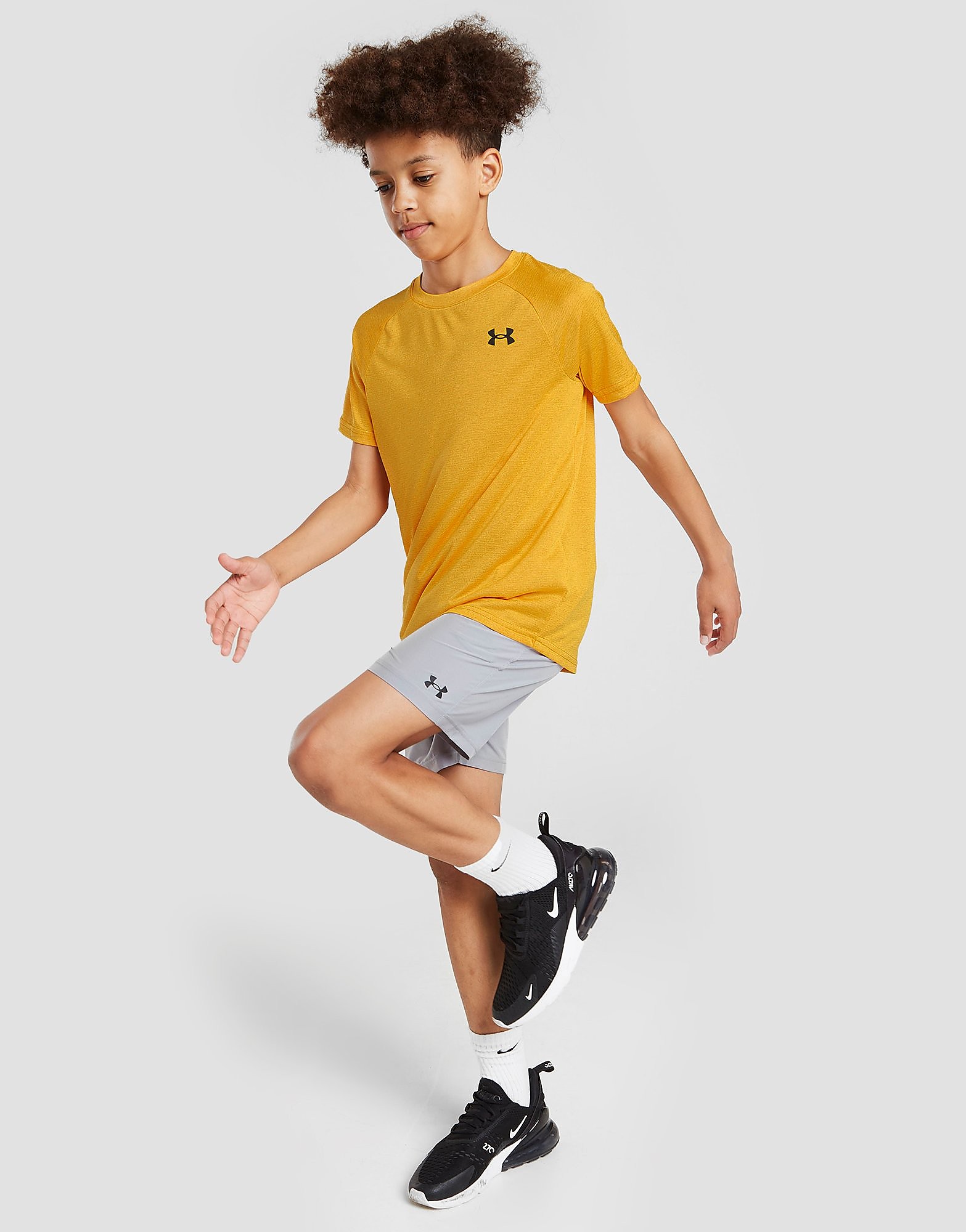 

Under Armour Tech 2.0 Sportstyle T-Shirt Junior - Yellow - Kids, Yellow