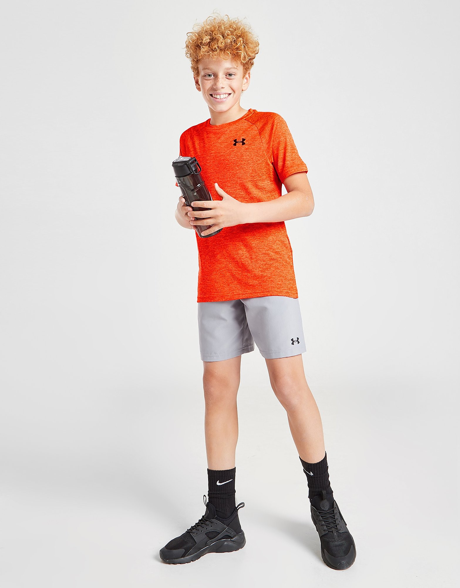 

Under Armour Tech 2.0 Sportstyle T-Shirt Junior - Orange - Kids, Orange