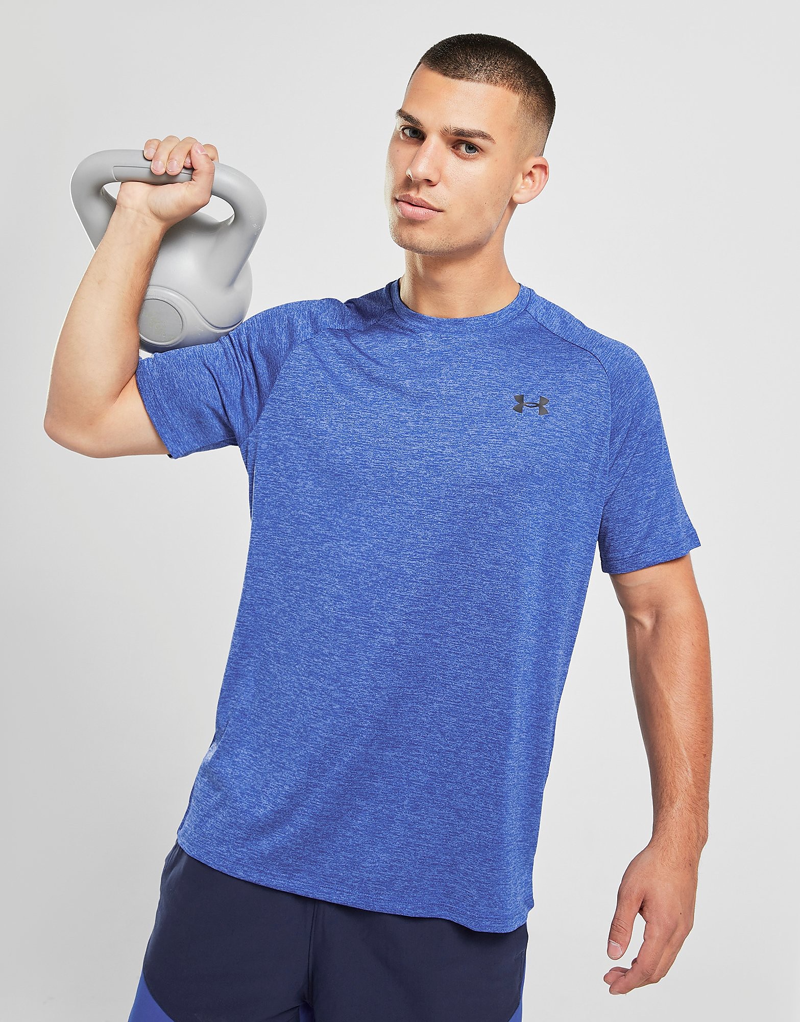 

Under Armour Tech T-Shirt - Blue - Mens, Blue