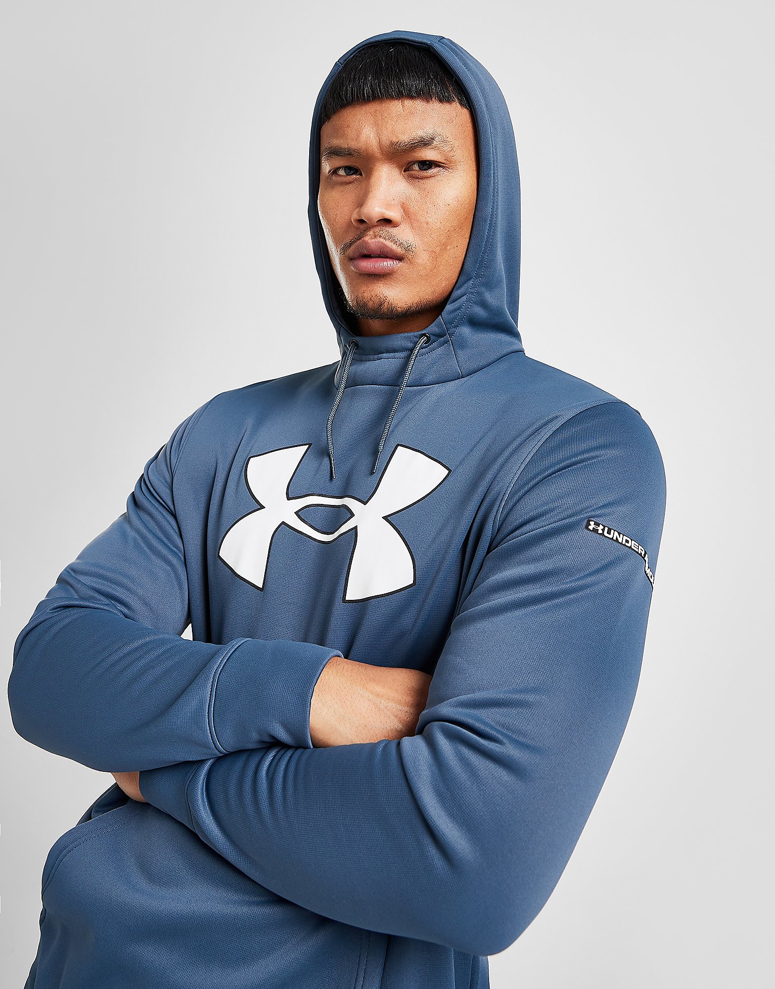 

Under Armour UA Armour Fleece Overhead Hoodie - Only at JD - Blue - Mens, Blue