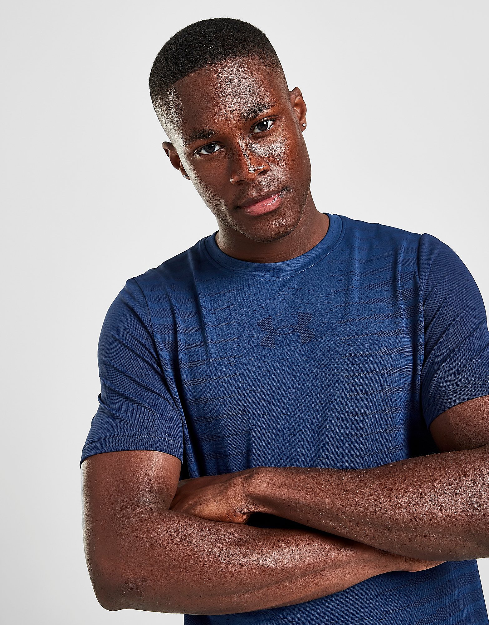 

Under Armour Vanish Wordmark T-Shirt - Indigo - Mens, Indigo