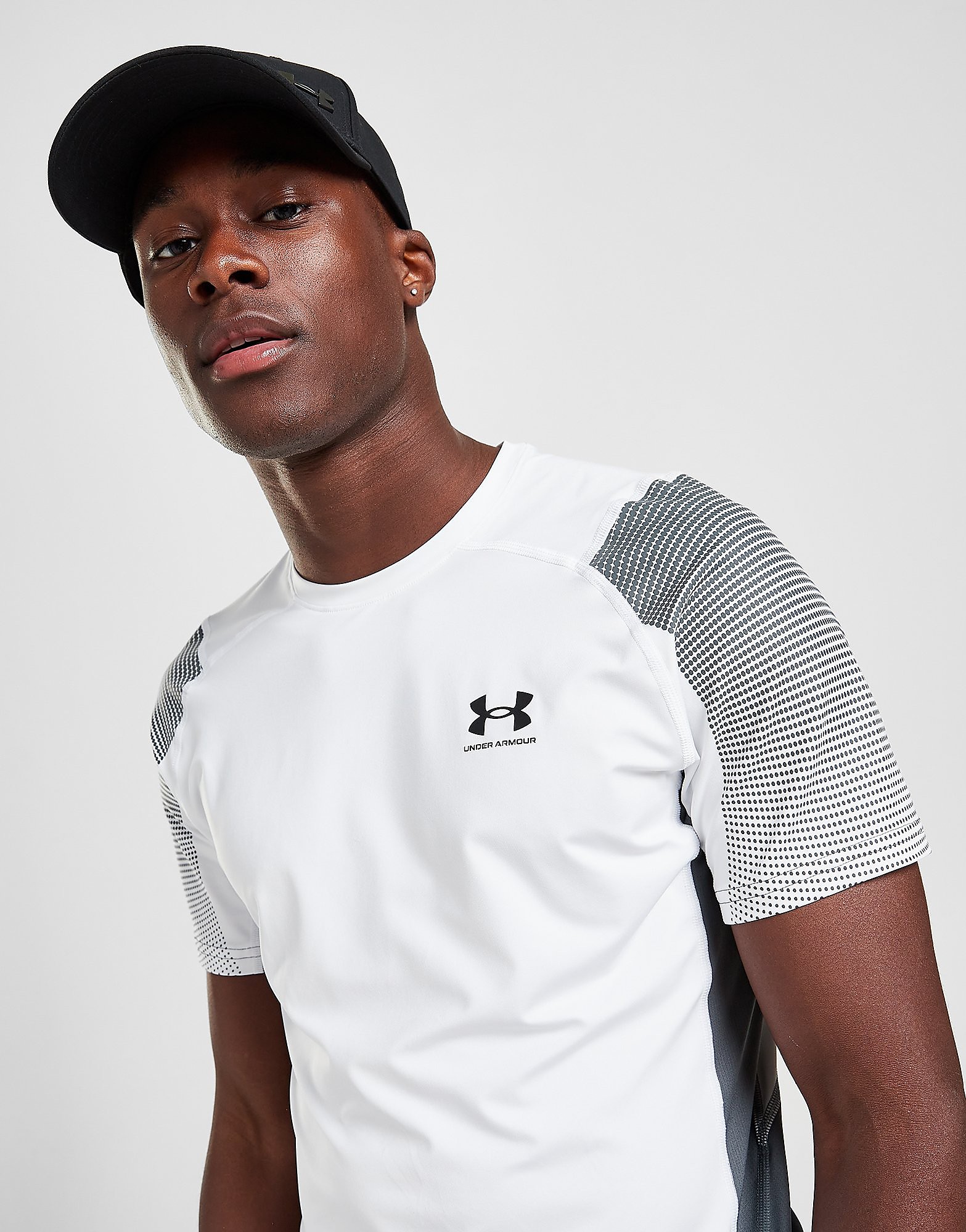 

Under Armour HeatGear MK-1 T-Shirt - Only at JD - White - Mens, White