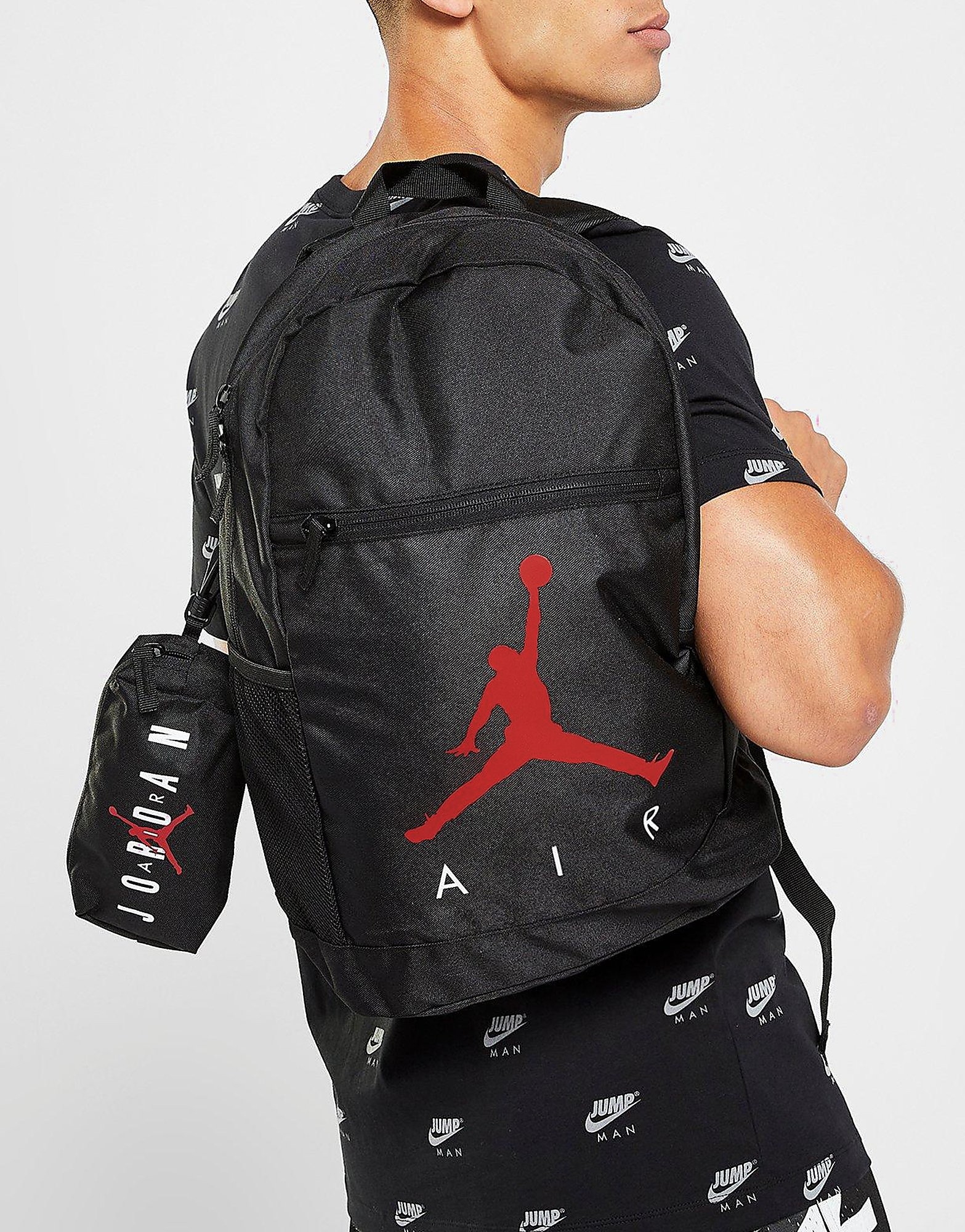 

Jordan Pencil Case Backpack - Black - Kids, Black