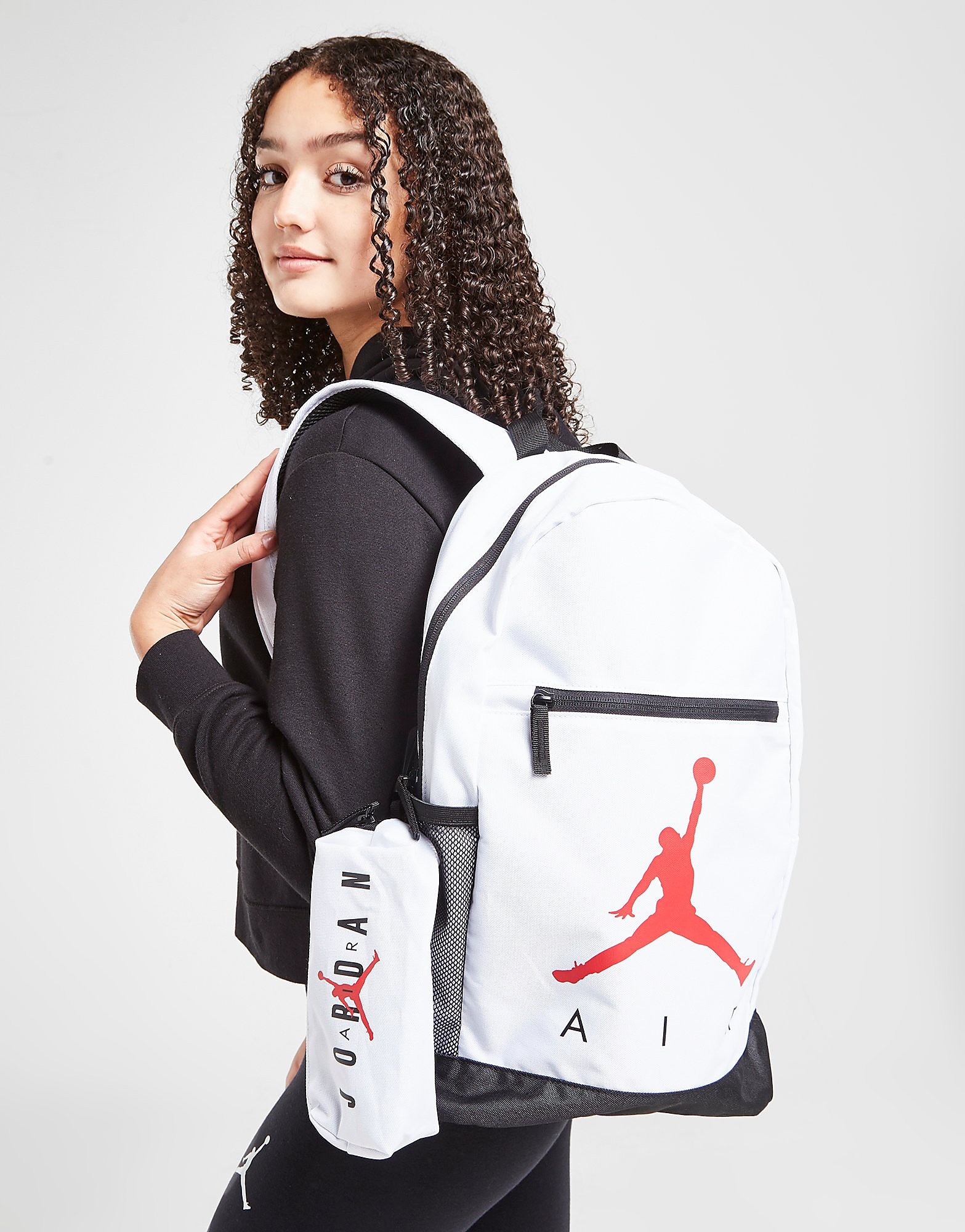 

Jordan Pencil Case Backpack - White - Womens, White