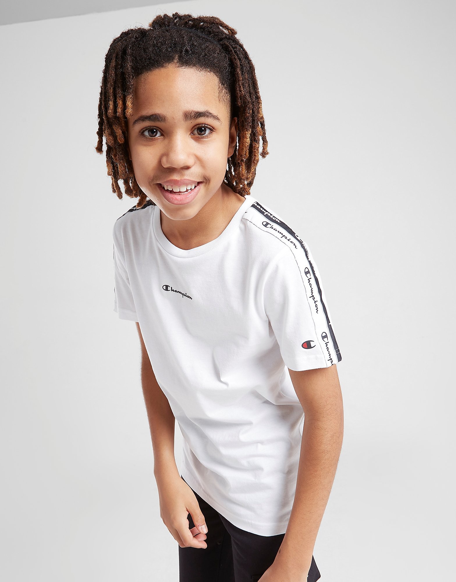 

Champion Tape T-Shirt Junior - White - Kids, White