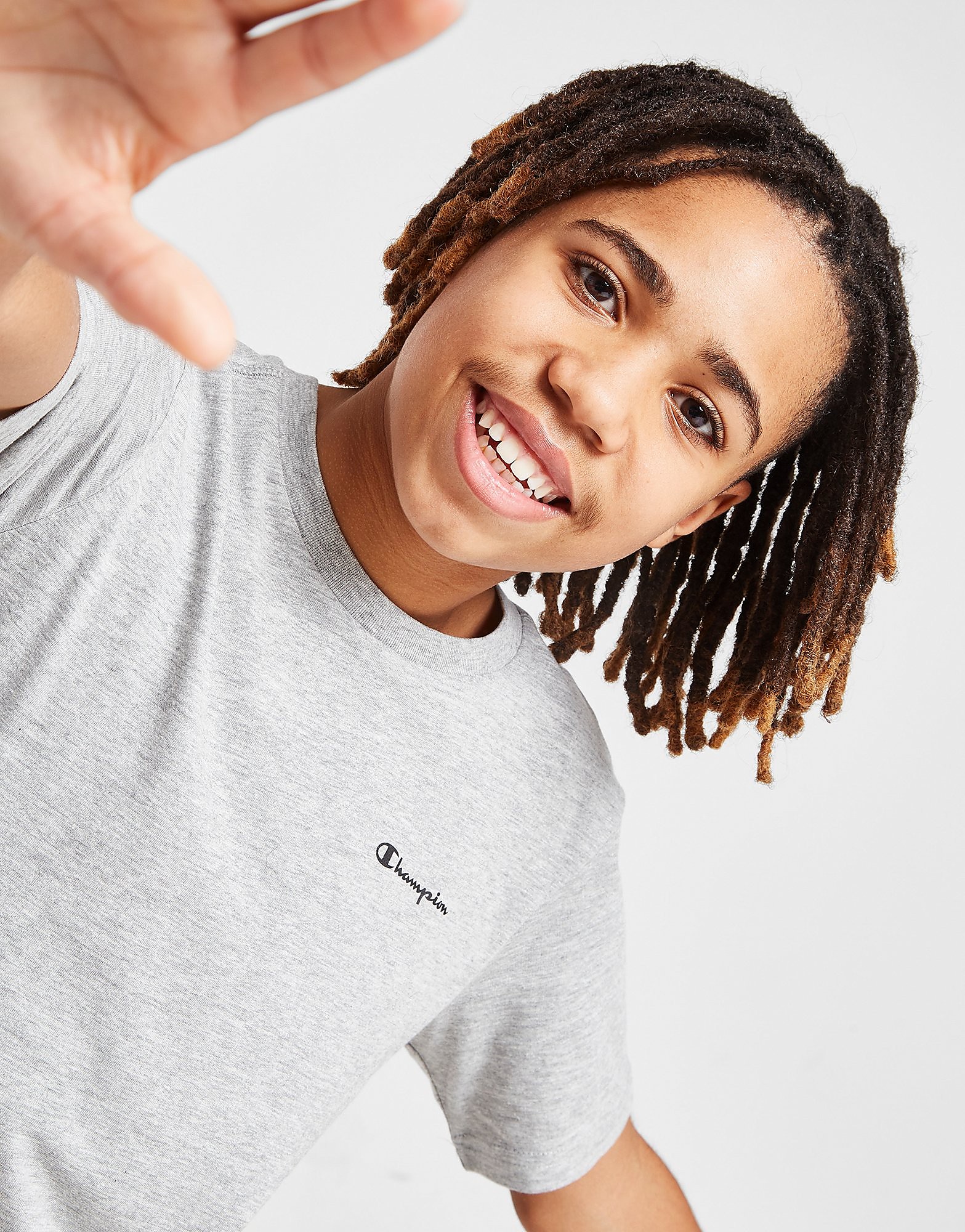 

Champion Small Logo T-Shirt Junior - Grey - Kids, Grey