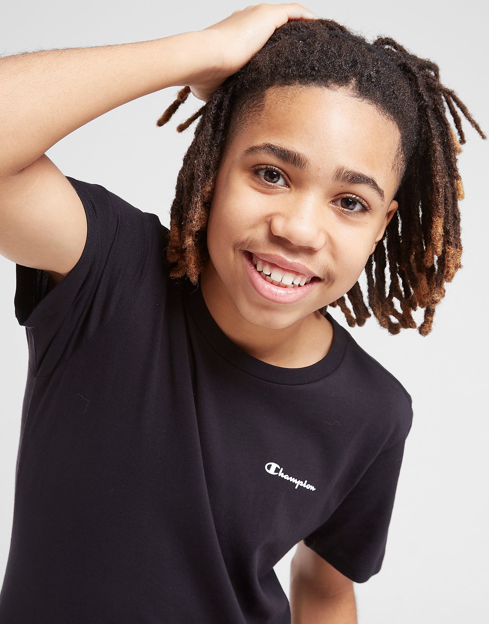 

Champion Small Logo T-Shirt Junior - Black - Kids, Black