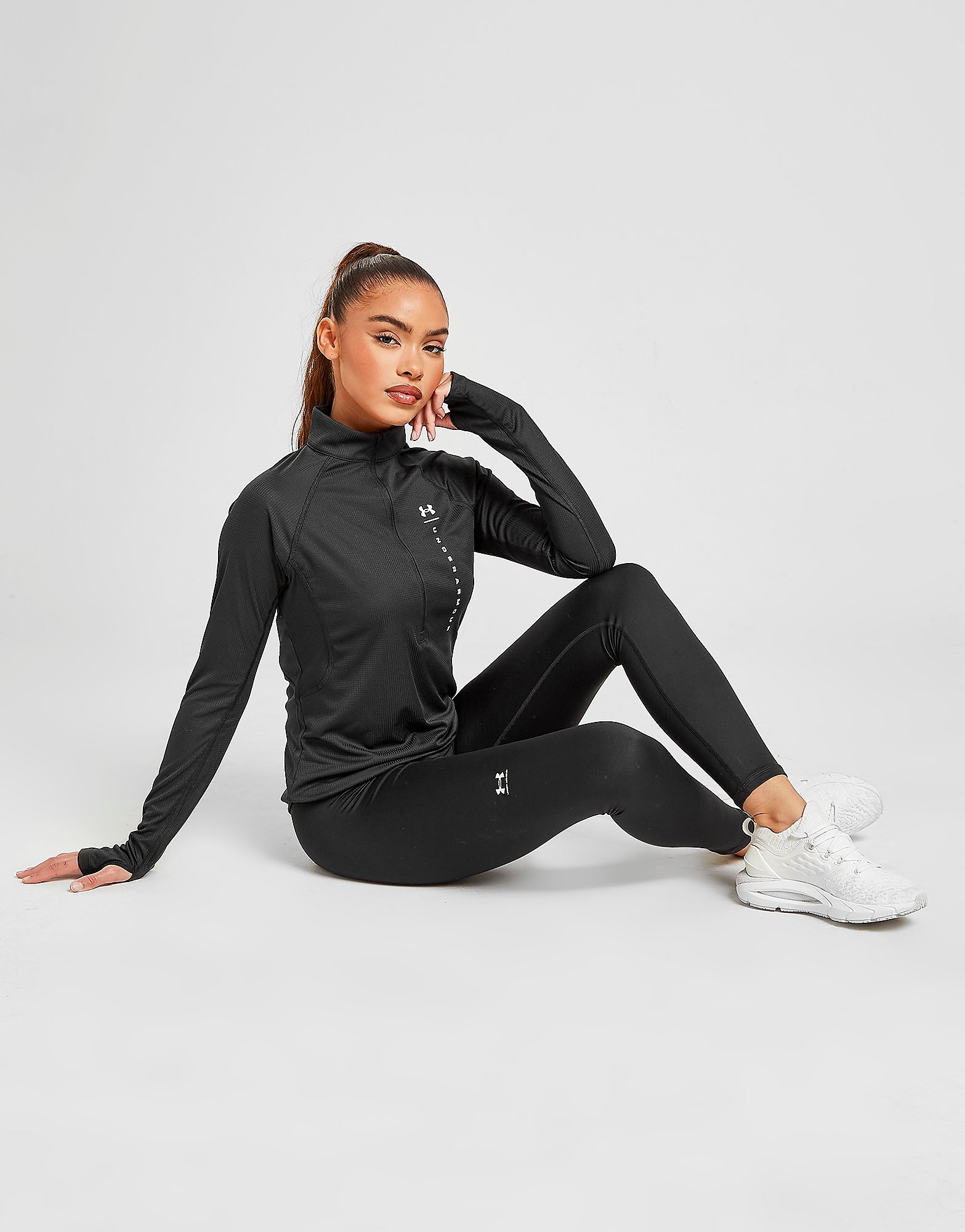 

Under Armour Authentic ColdGear Tights - Black - Womens, Black