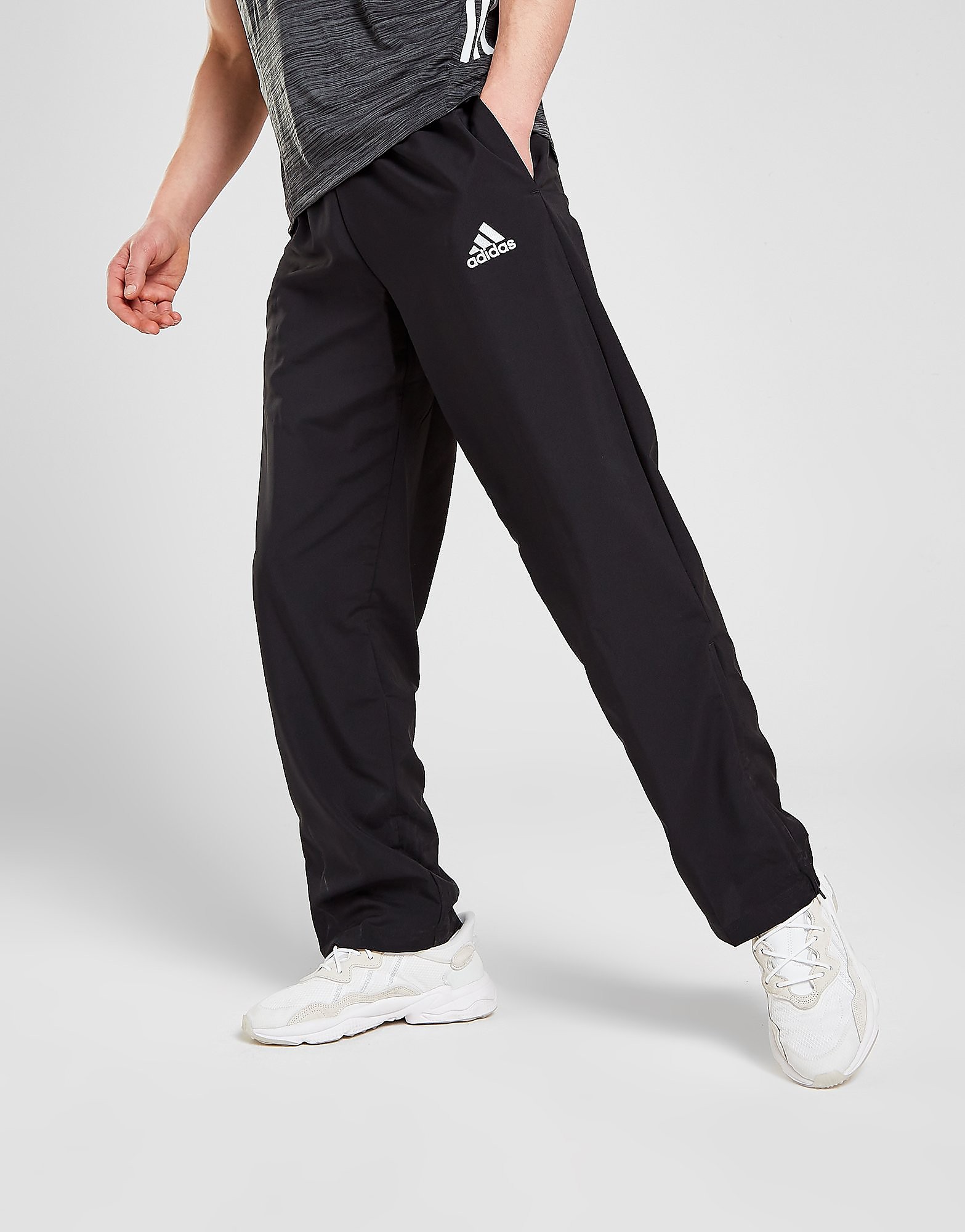 

adidas Stanford Woven Track Pants - Black - Mens, Black