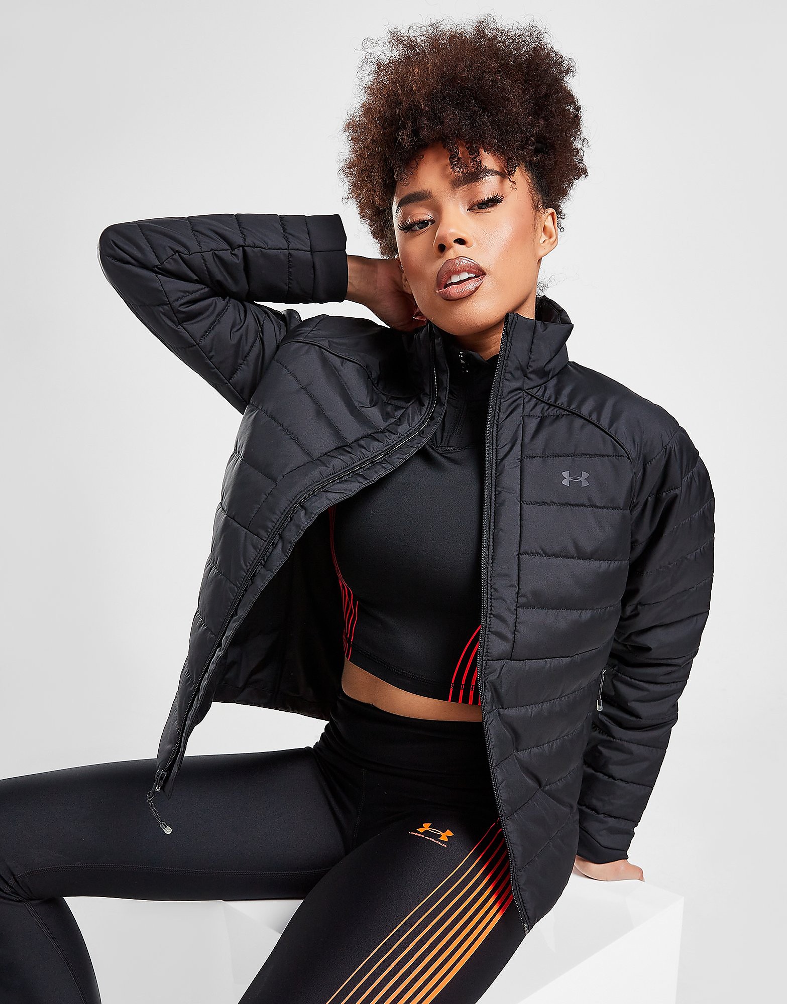 

Under Armour Insulate Jacket - Black - Womens, Black