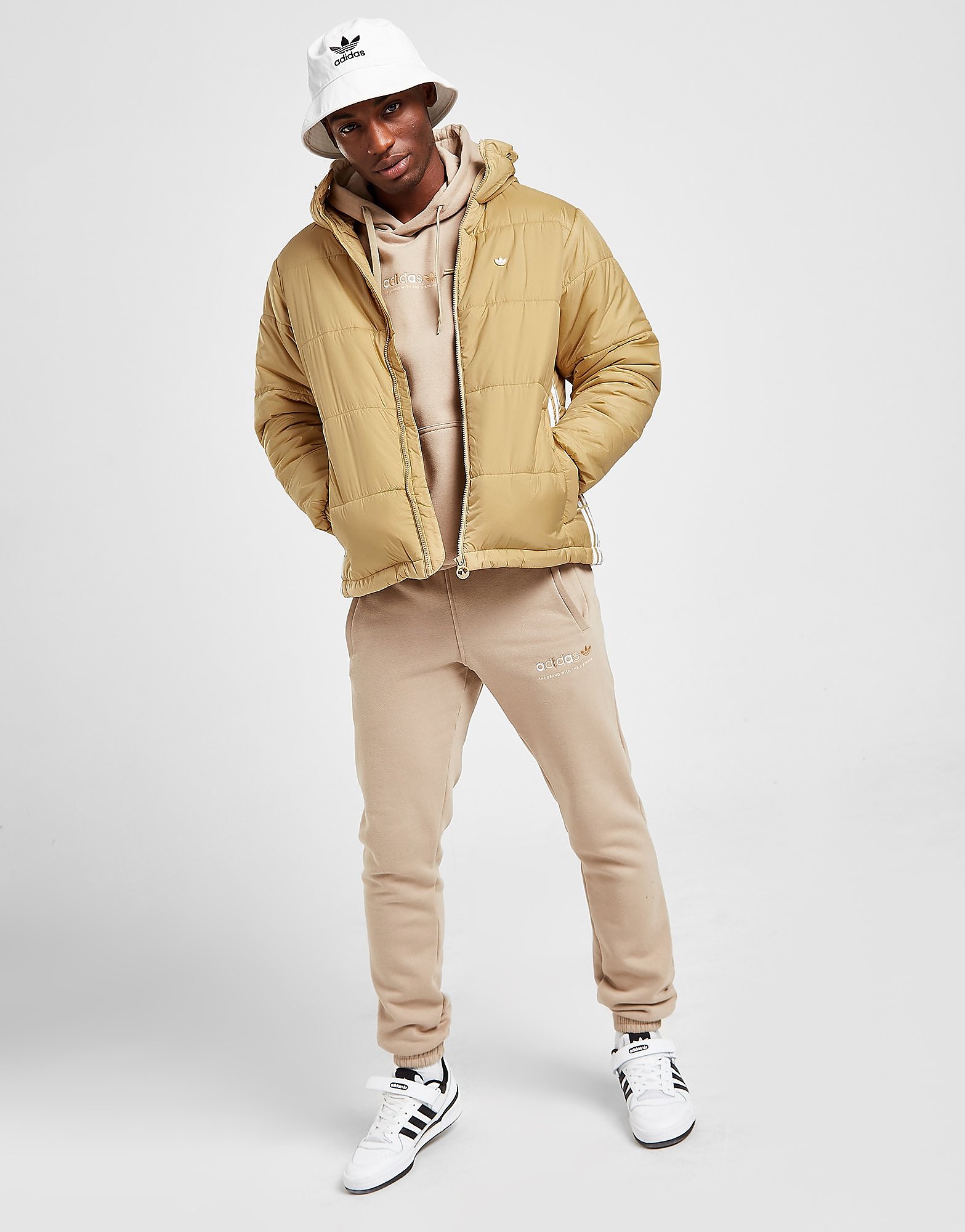 

adidas Originals Padded Puffer Jacket - Beige Tone - Mens, Beige Tone