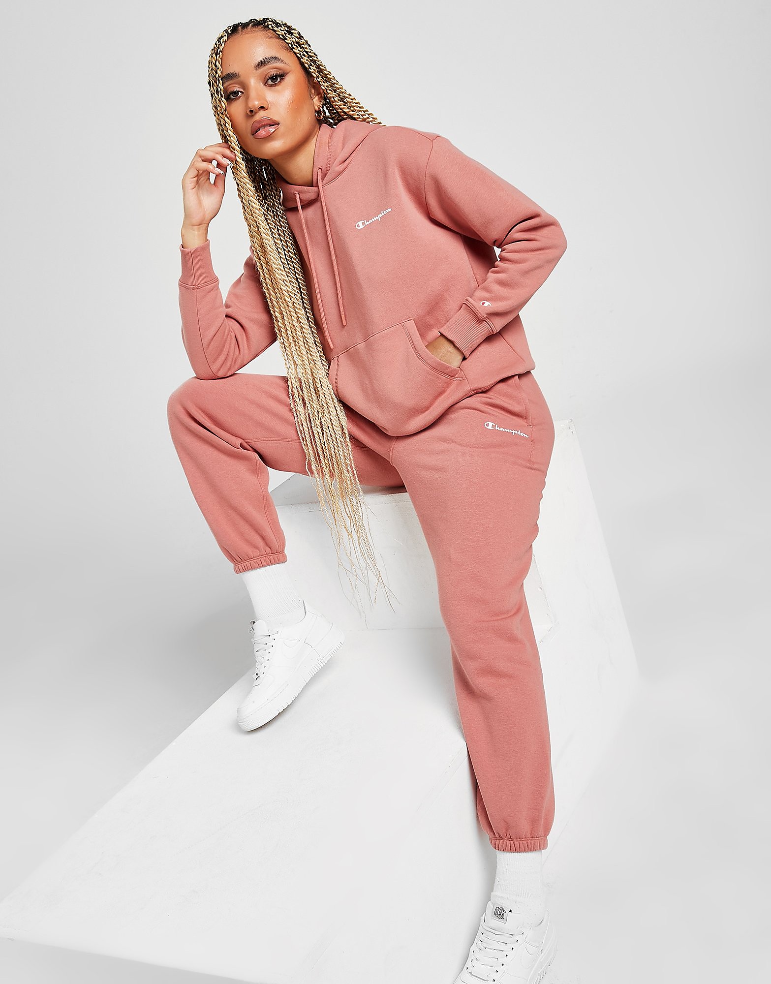 

Champion Small Logo Fleece Joggers - Only at JD - Brown - Womens, Brown