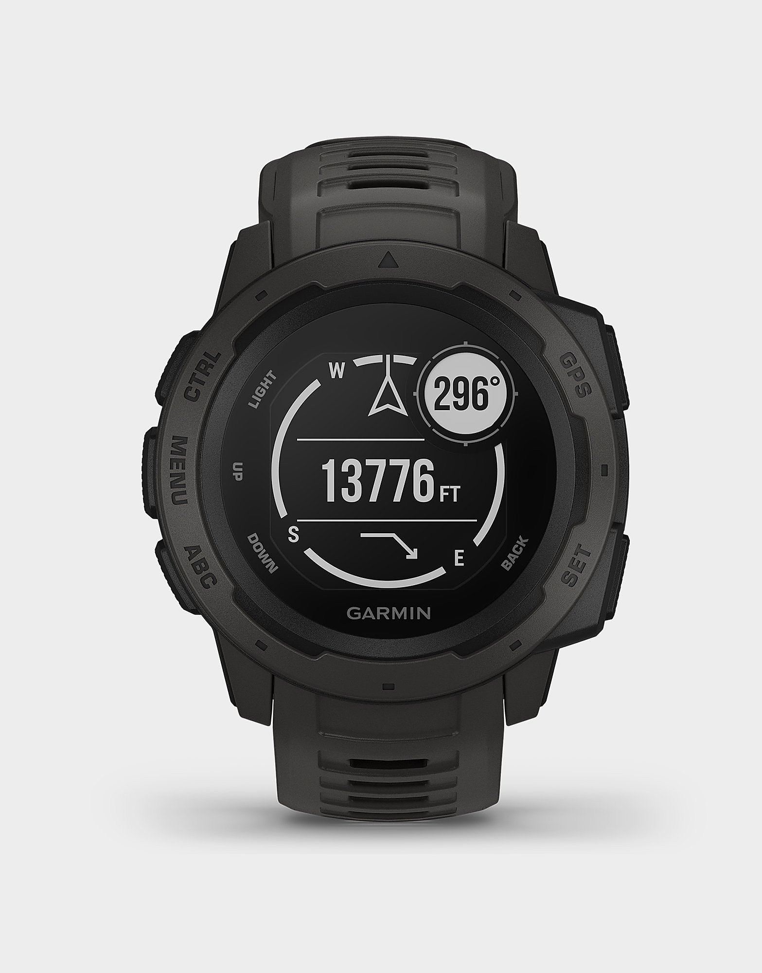 

Garmin Instinct Watch - Grey - Womens, Grey