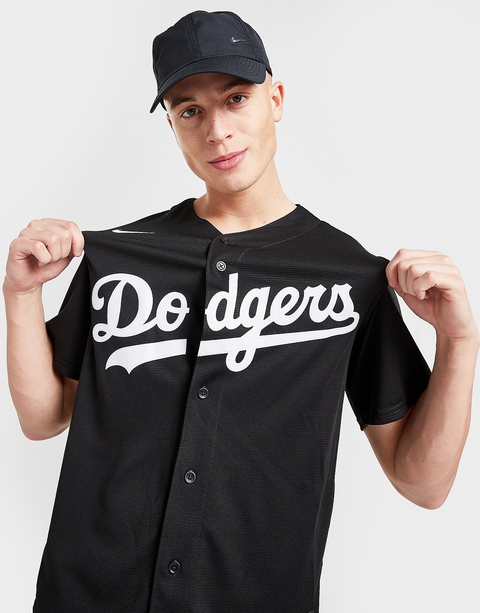 

Nike MLB Los Angeles Dodgers Blackout Jersey - Black - Mens, Black