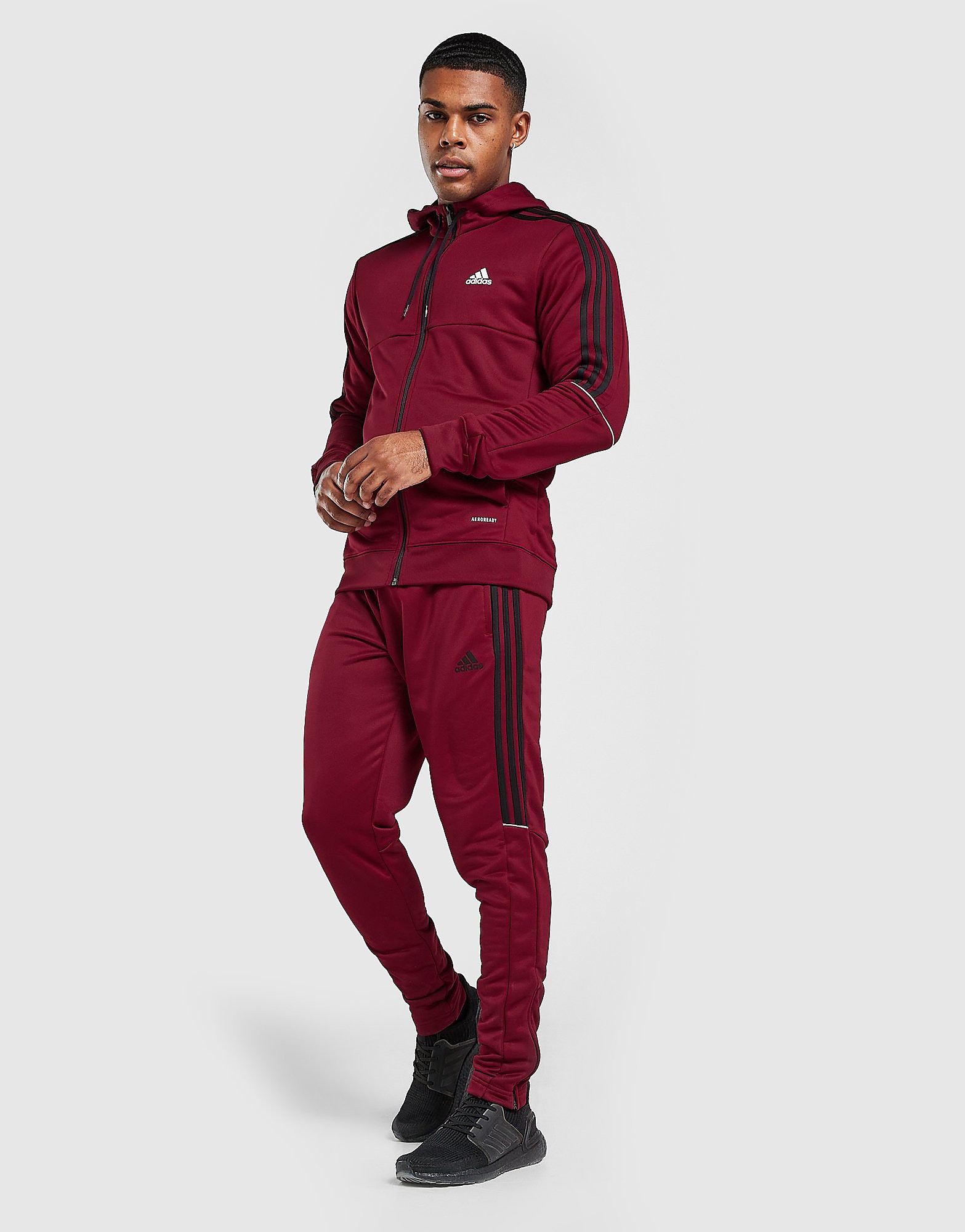 

adidas Match Football Track Pants - Only at JD - Red - Mens, Red