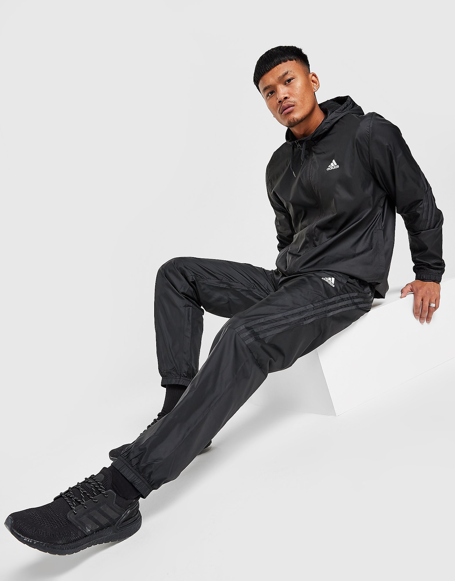 

adidas Speed Woven Tracksuit - Only at JD - Black - Mens, Black