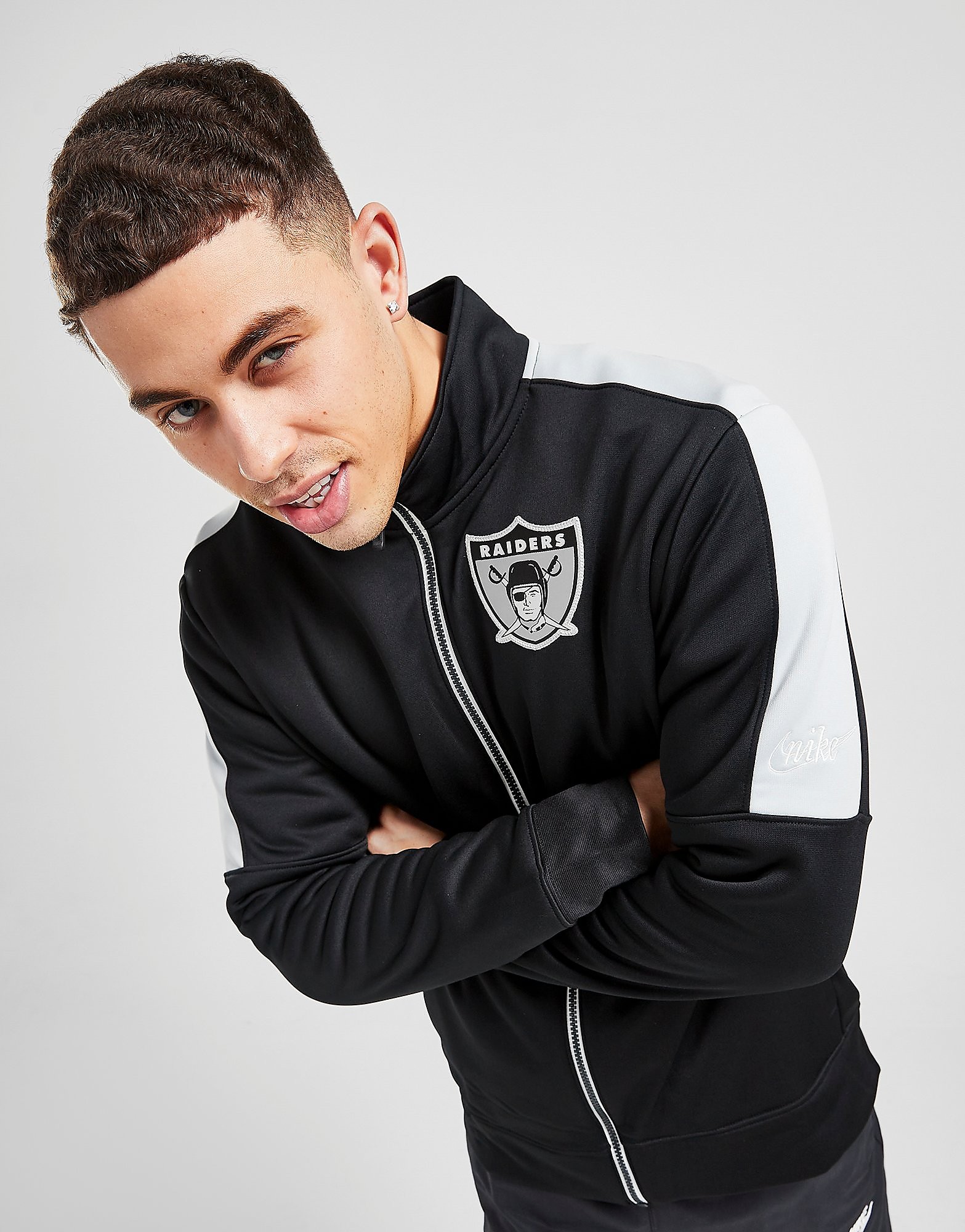 

Nike NFL Las Vegas Raiders Track Jacket - Black - Mens, Black