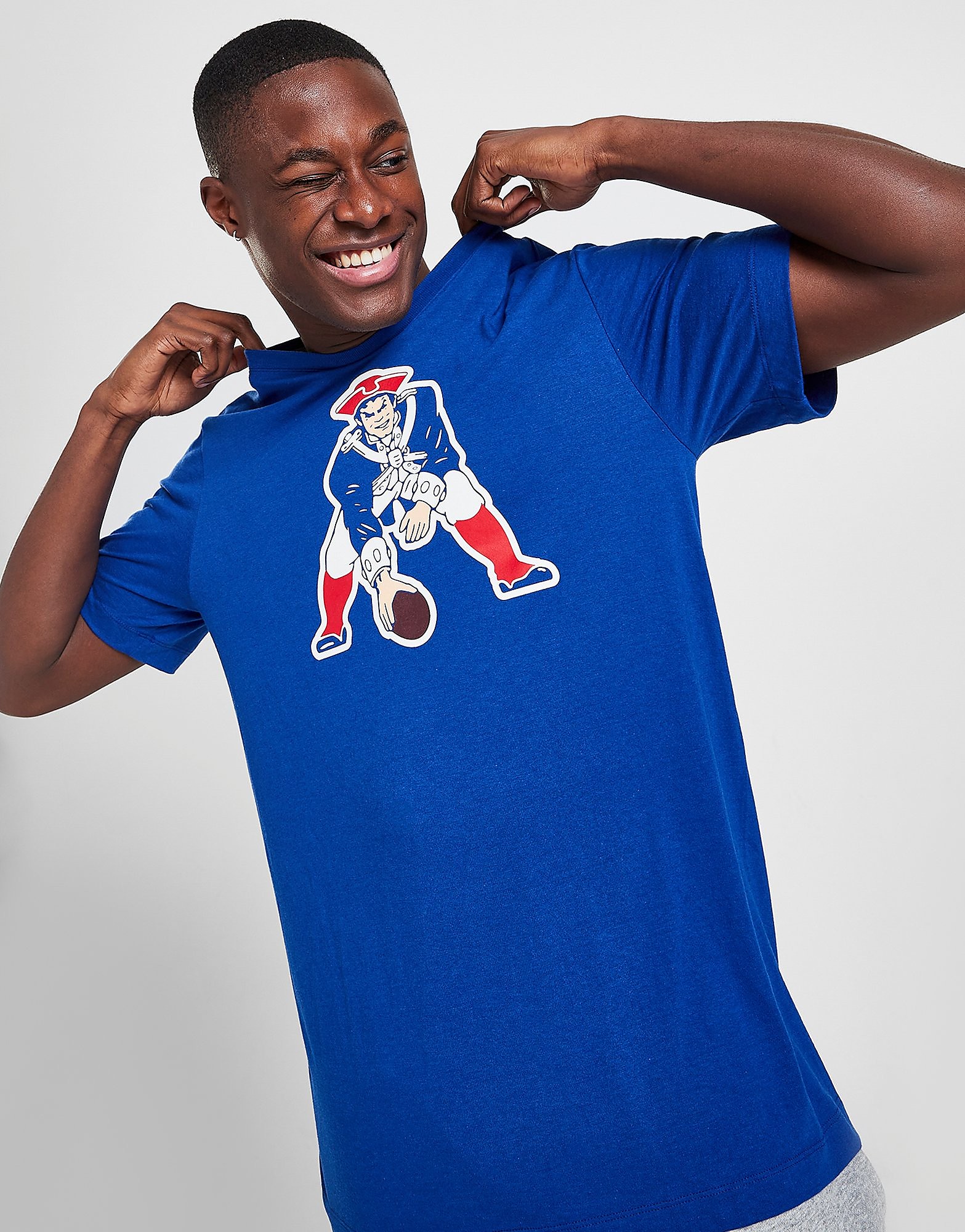 Nike NFL New England Patriots Impact T-Shirt - Blue - Mens, Blue