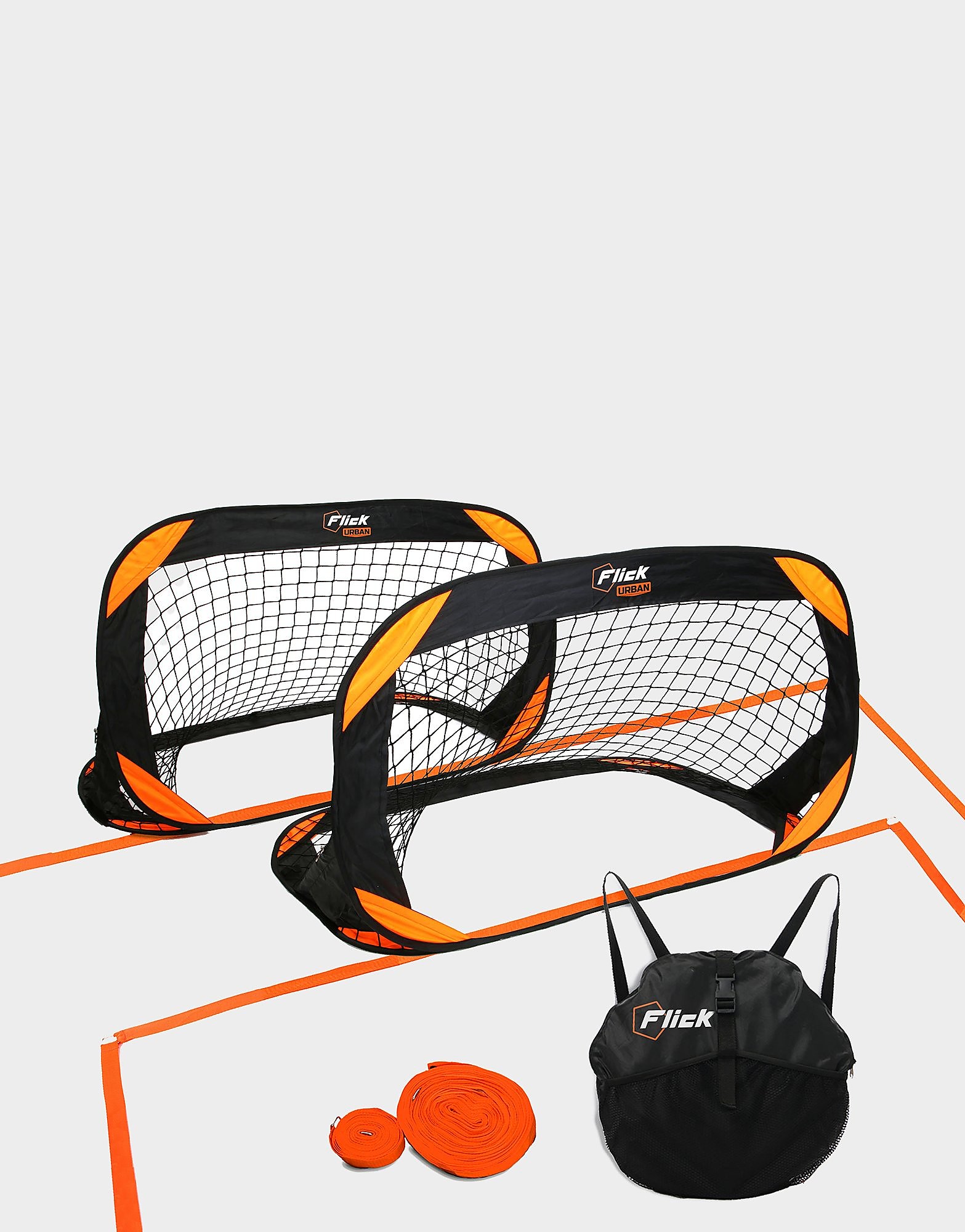 

Football Flick Training Goals/Pitch Back Pack - Black - Kids, Black