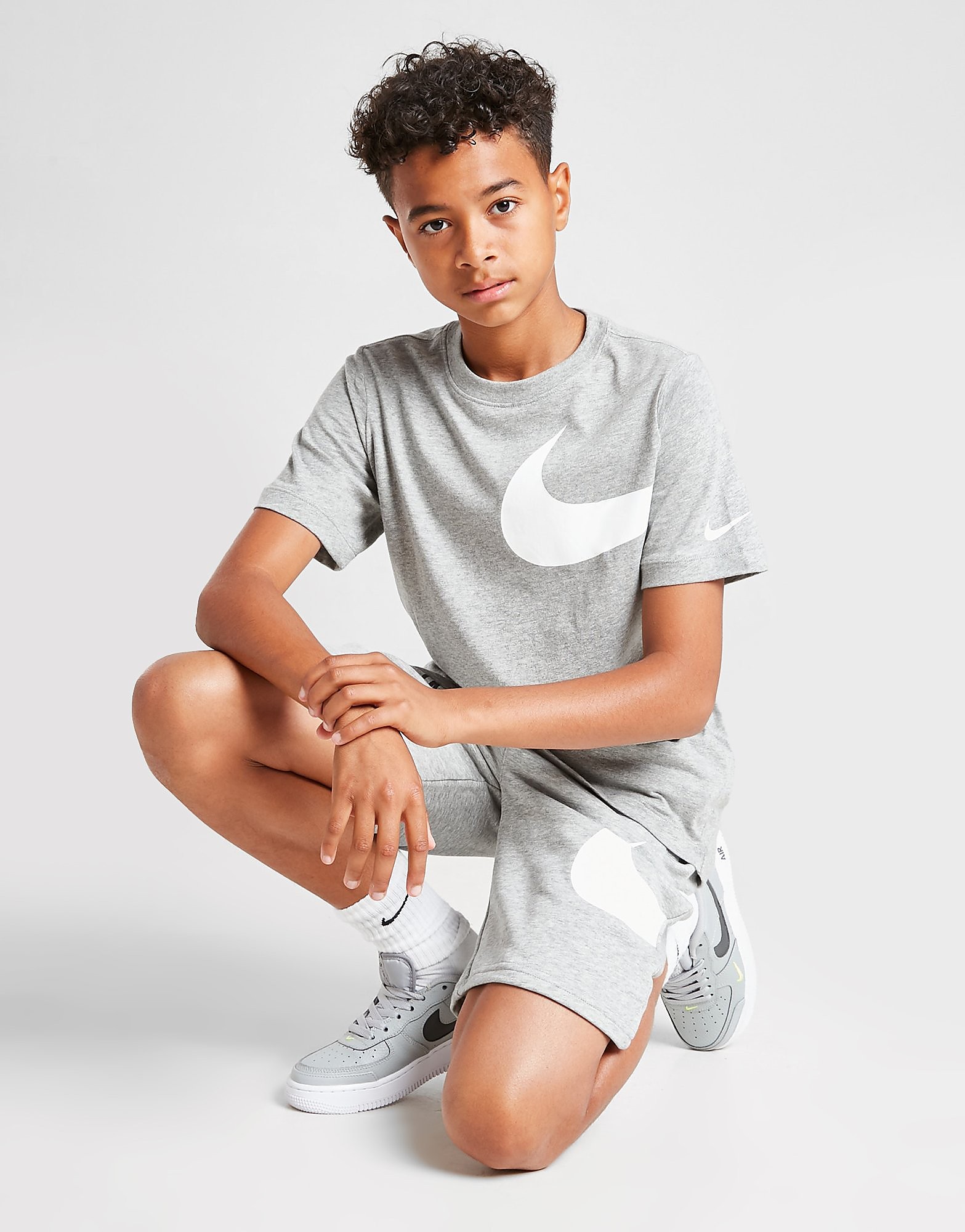 

Nike Swoosh T-Shirt Junior - Grey - Kids, Grey