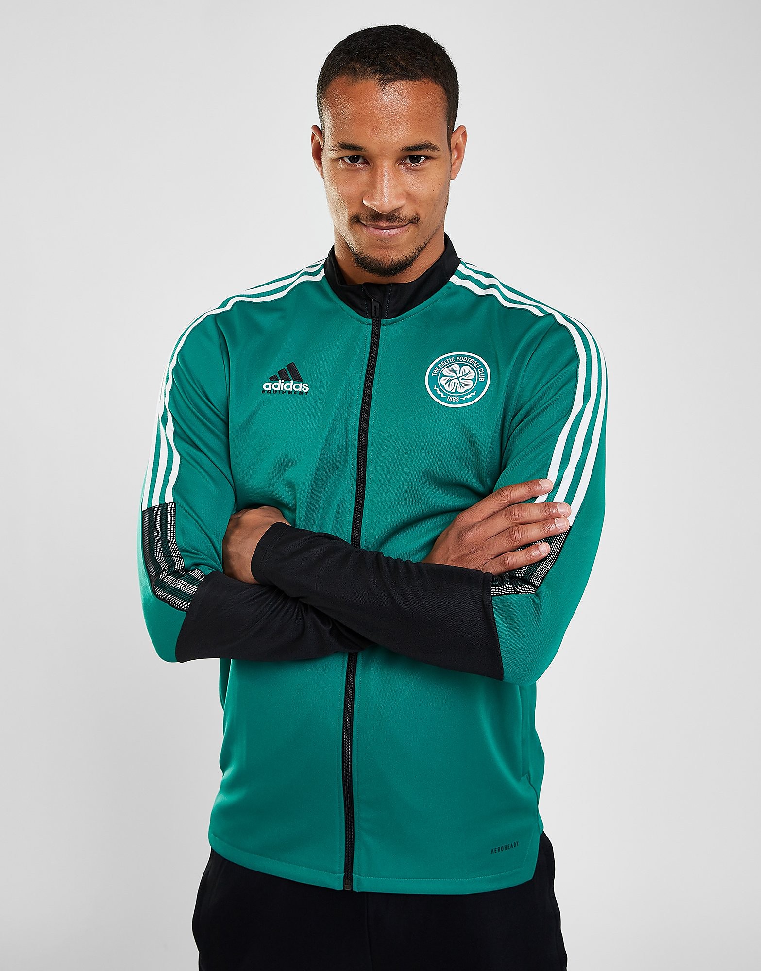 

adidas Celtic Tiro Training Jacket - Green - Mens, Green