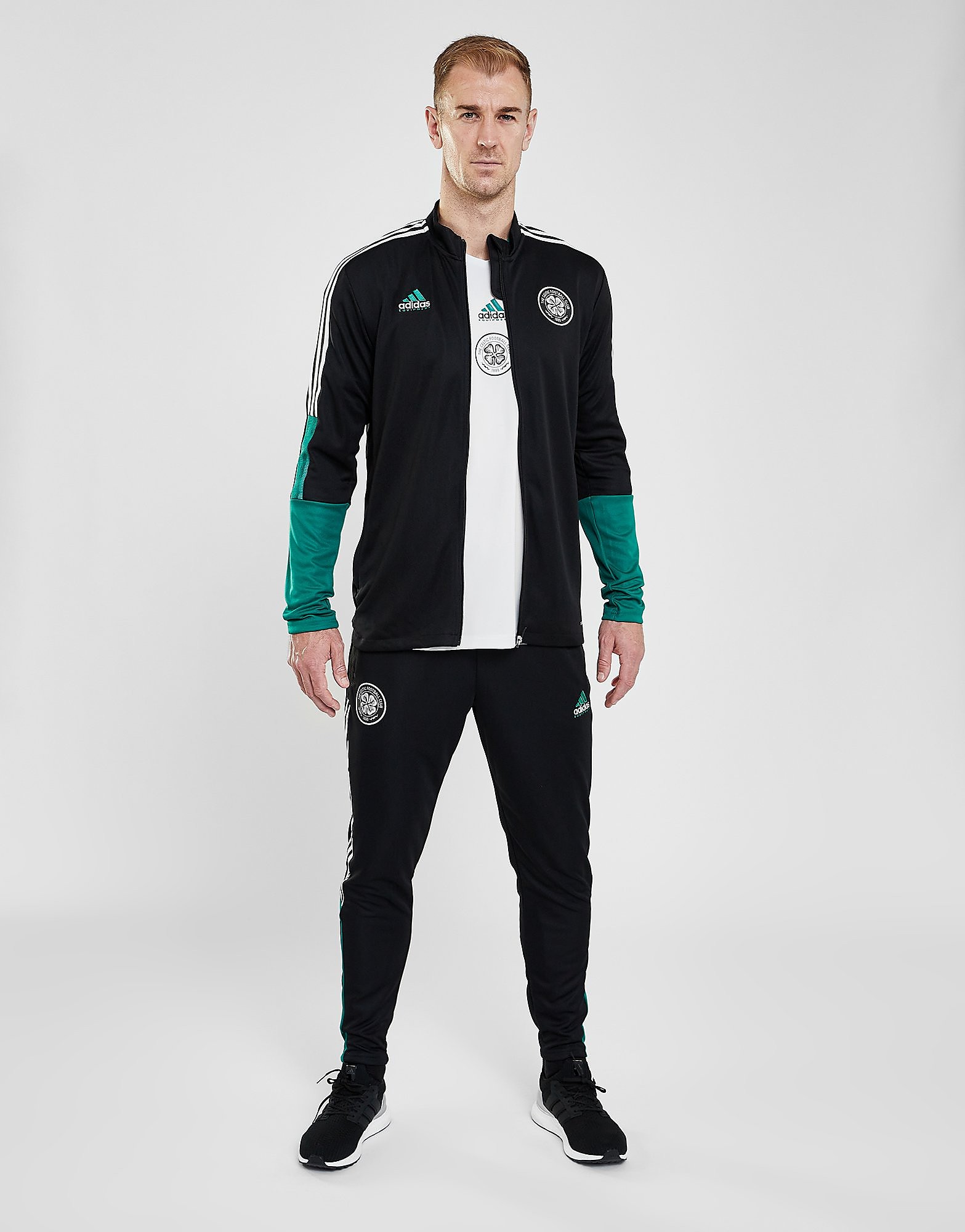 adidas Celtic Tiro Track Pants - Black - Mens, Black