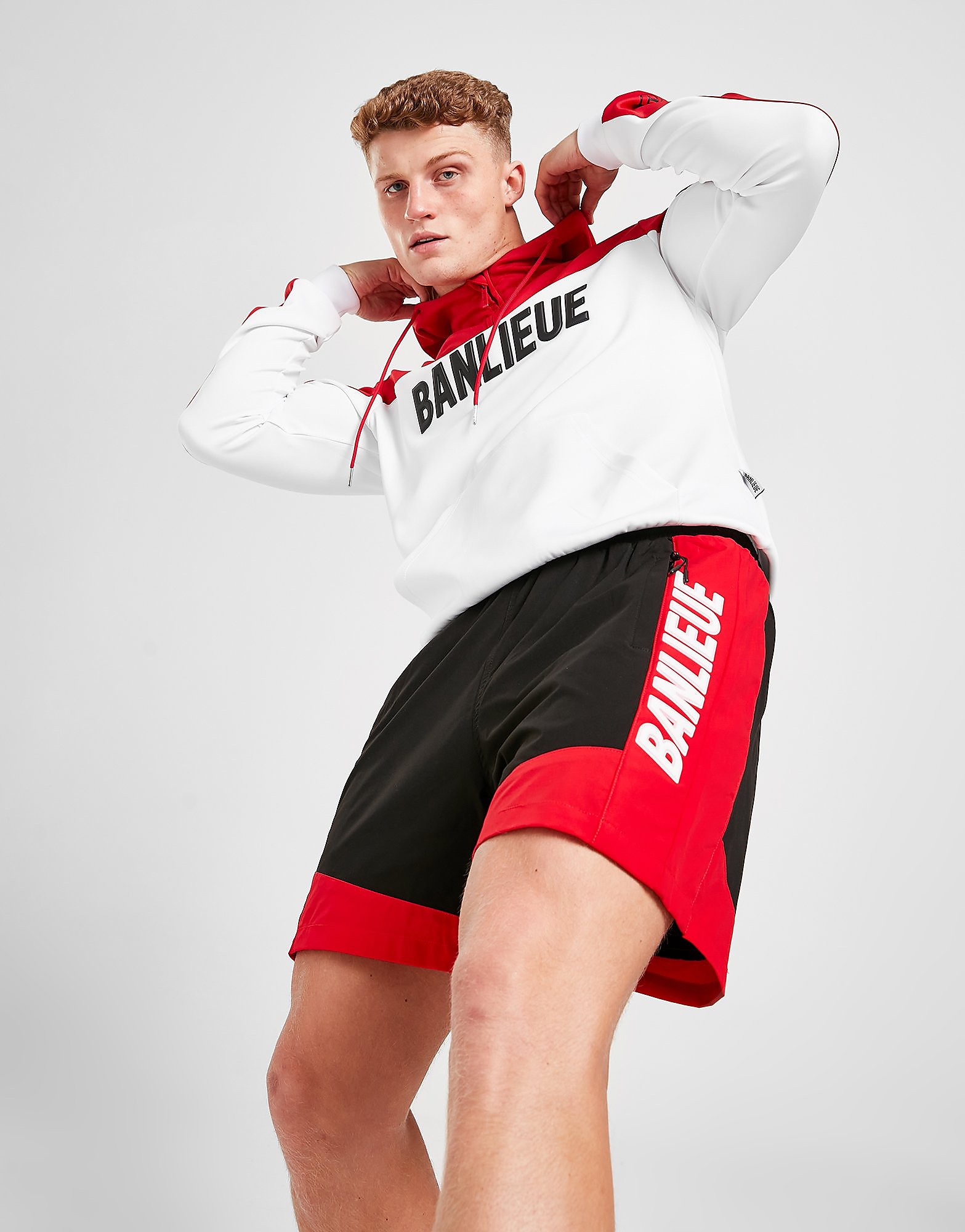 Banlieue 3D Poly Shorts - Black - Mens, Black