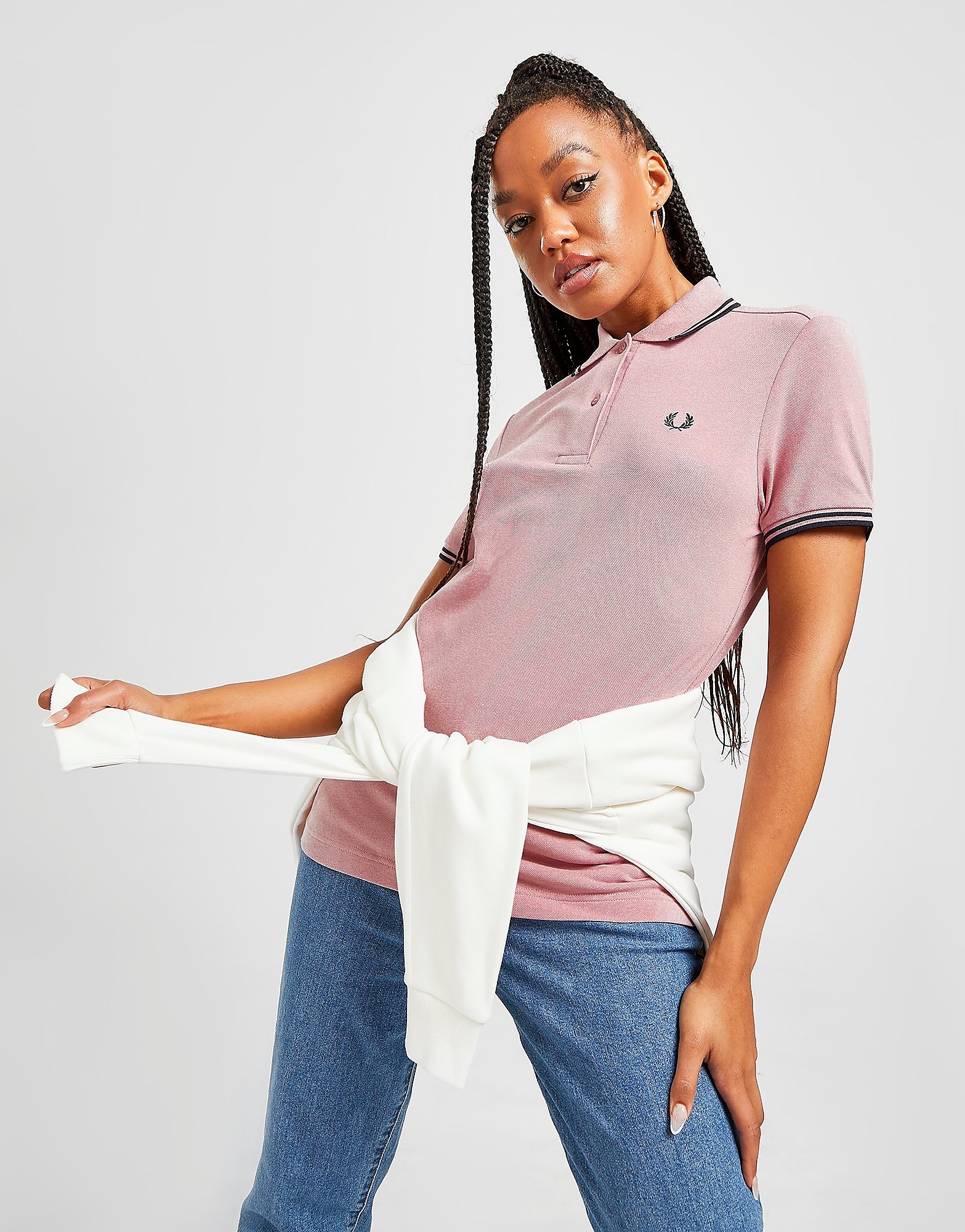 

Fred Perry Twin Tipped Polo Shirt Women's - Pink, Pink