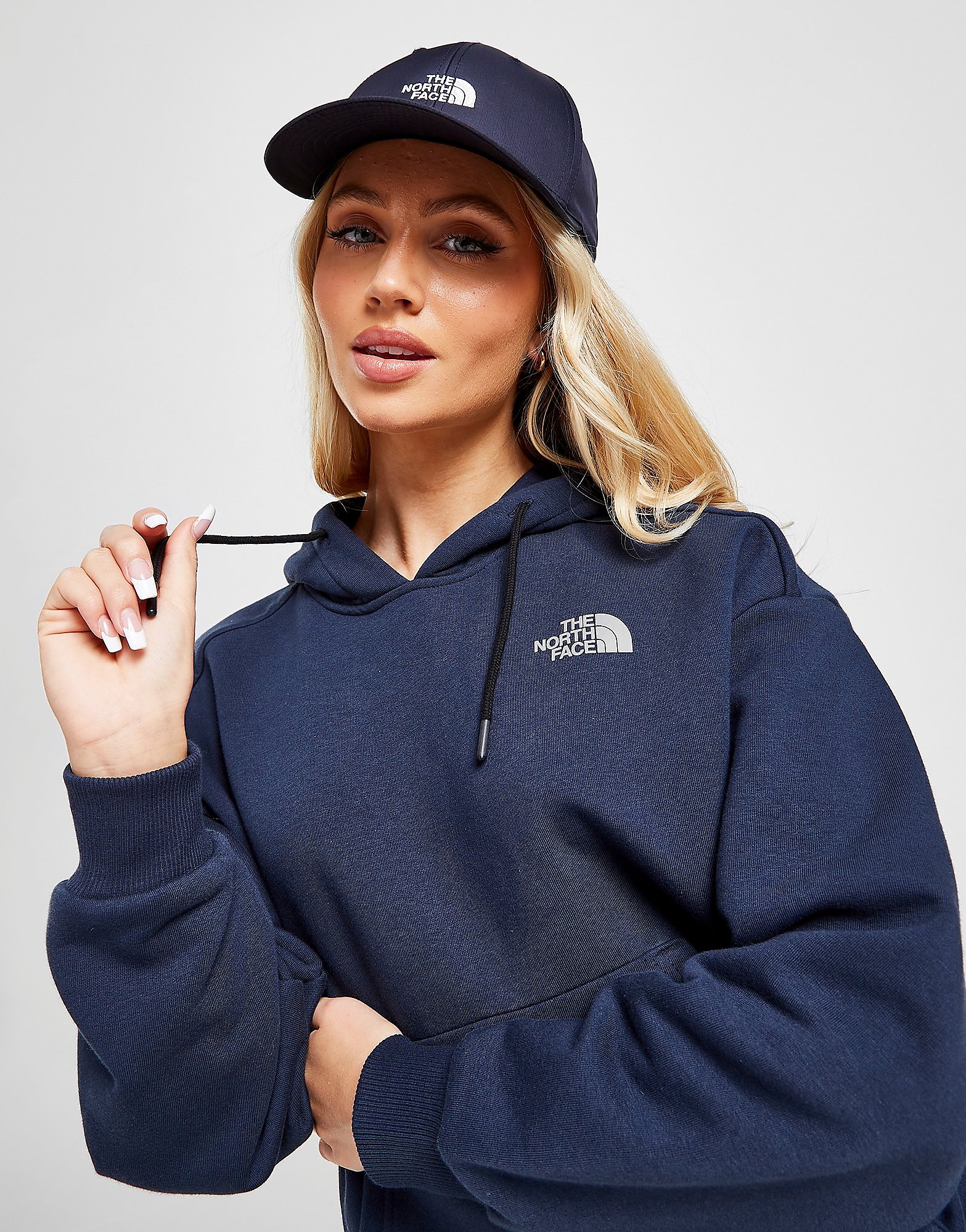 

The North Face Reflective Stitch Overhead Hoodie - Only at JD - Navy - Womens, Navy