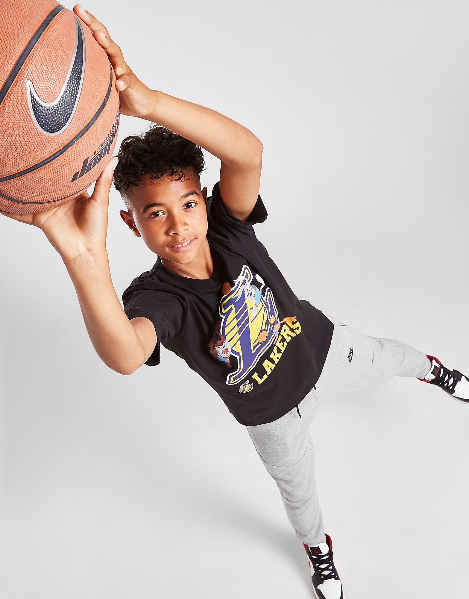 

Official Team NBA Space Jam x LA Lakers T-Shirt Junior - Black - Kids, Black