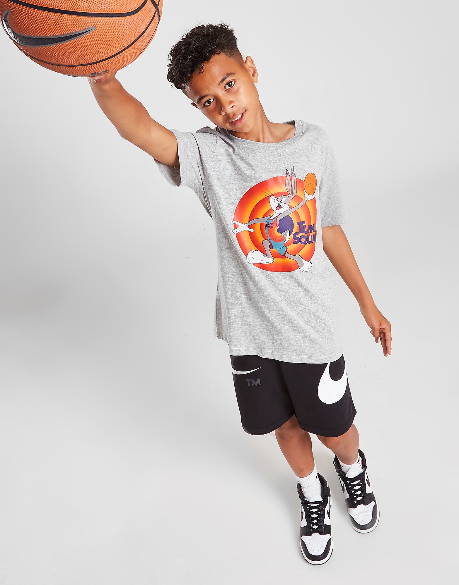 

Official Team Space Jam Bugs Bunny #1 T-Shirt Junior - Grey - Kids, Grey