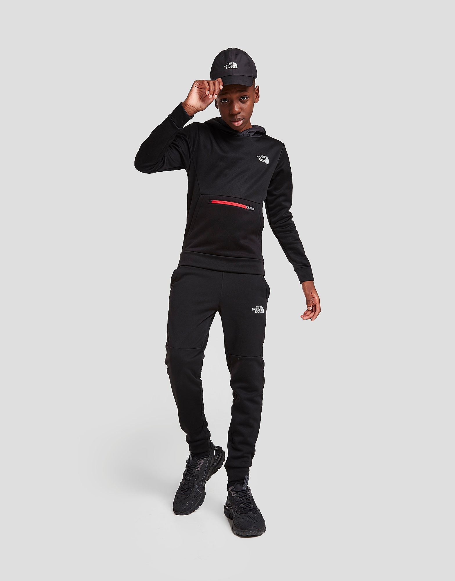 

The North Face Mittellegi Overhead Hoodie Junior - Only at JD - Black - Kids, Black