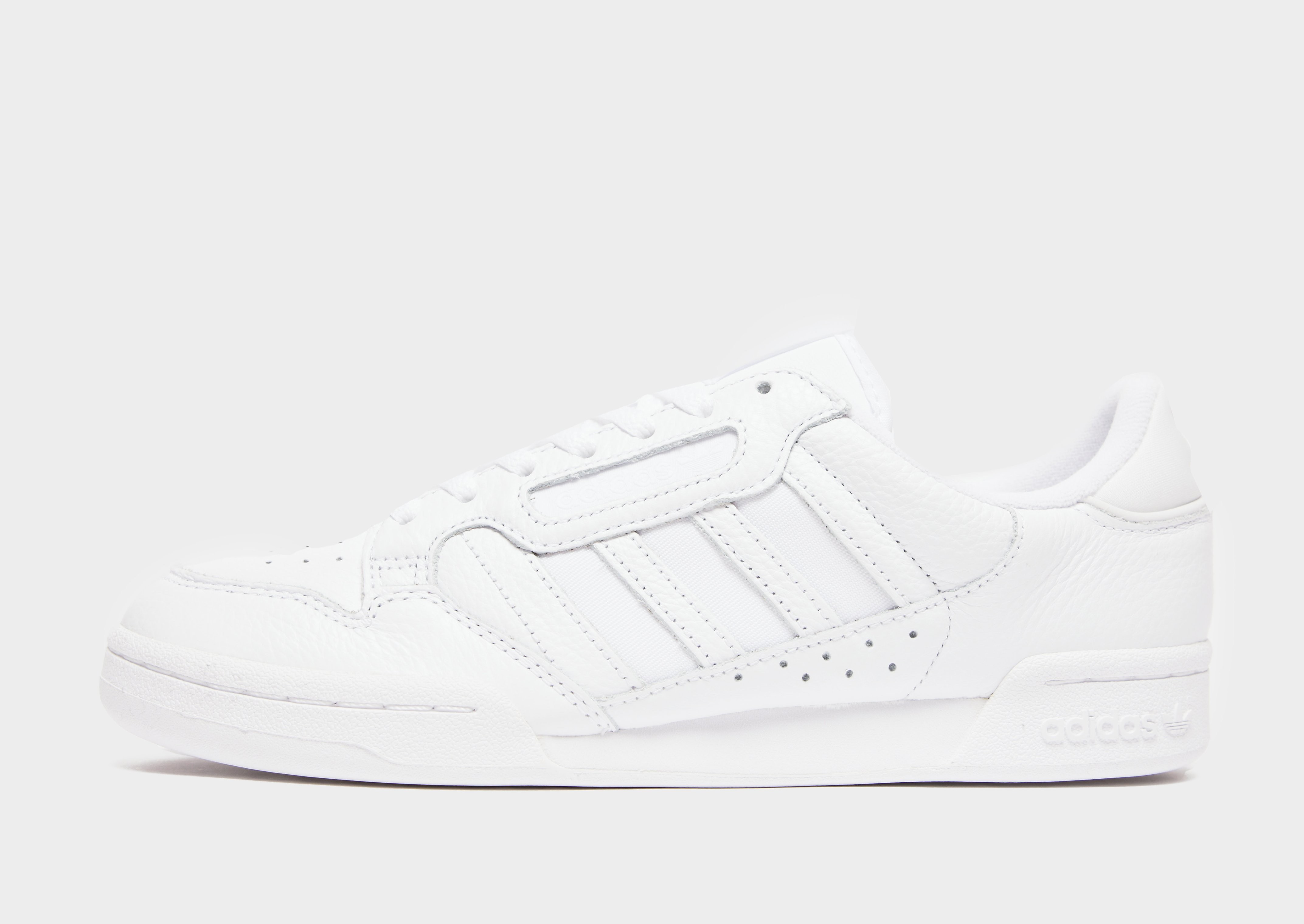 

adidas Originals Conti 80 Stripes - Cloud White / Cloud White / Cloud White - Womens, Cloud White / Cloud White / Cloud White