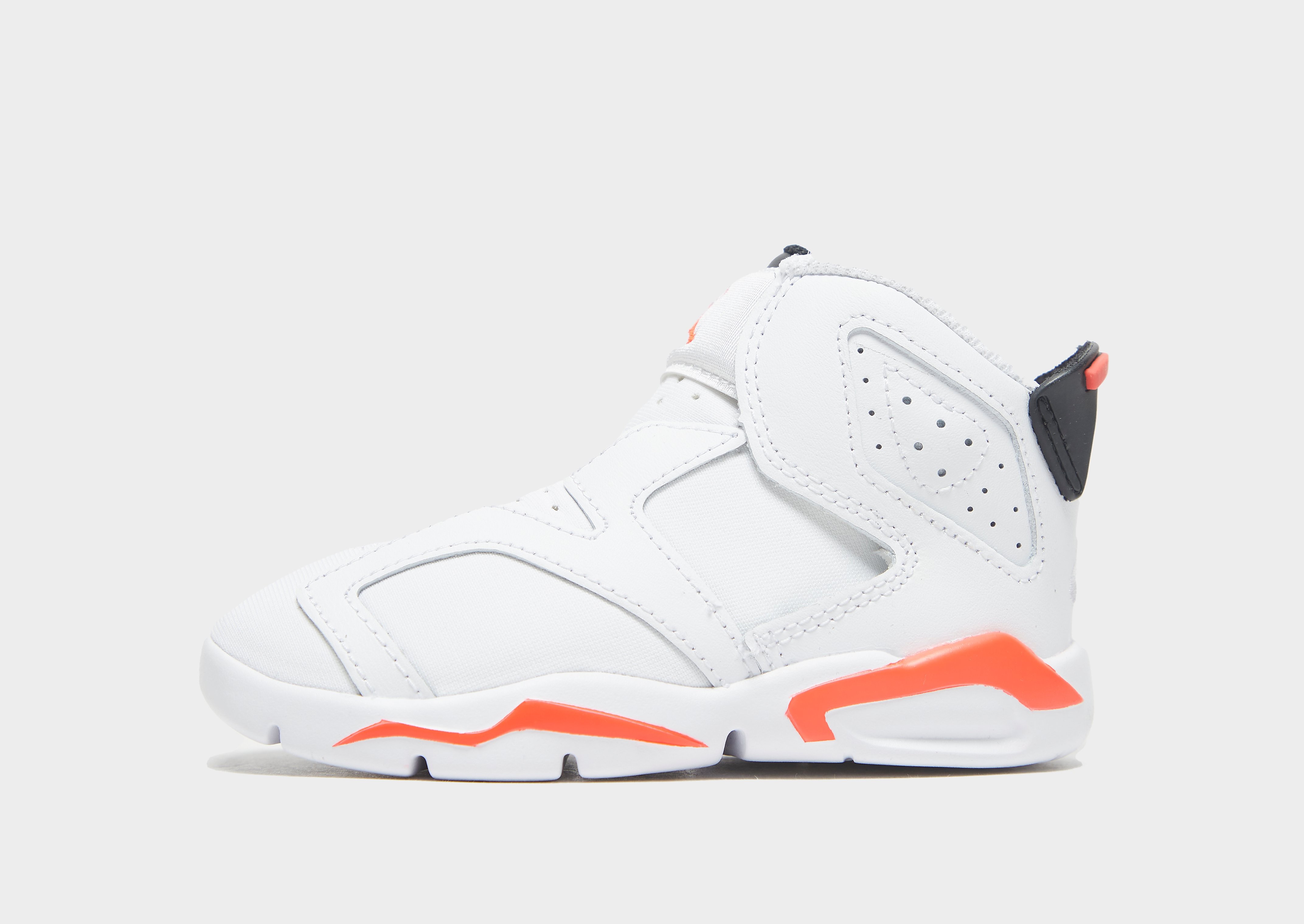 

Nike Jordan 6 Retro Little Flex Baby/Toddler Shoe - White/Black/Infrared 23 - Kids, White/Black/Infrared 23