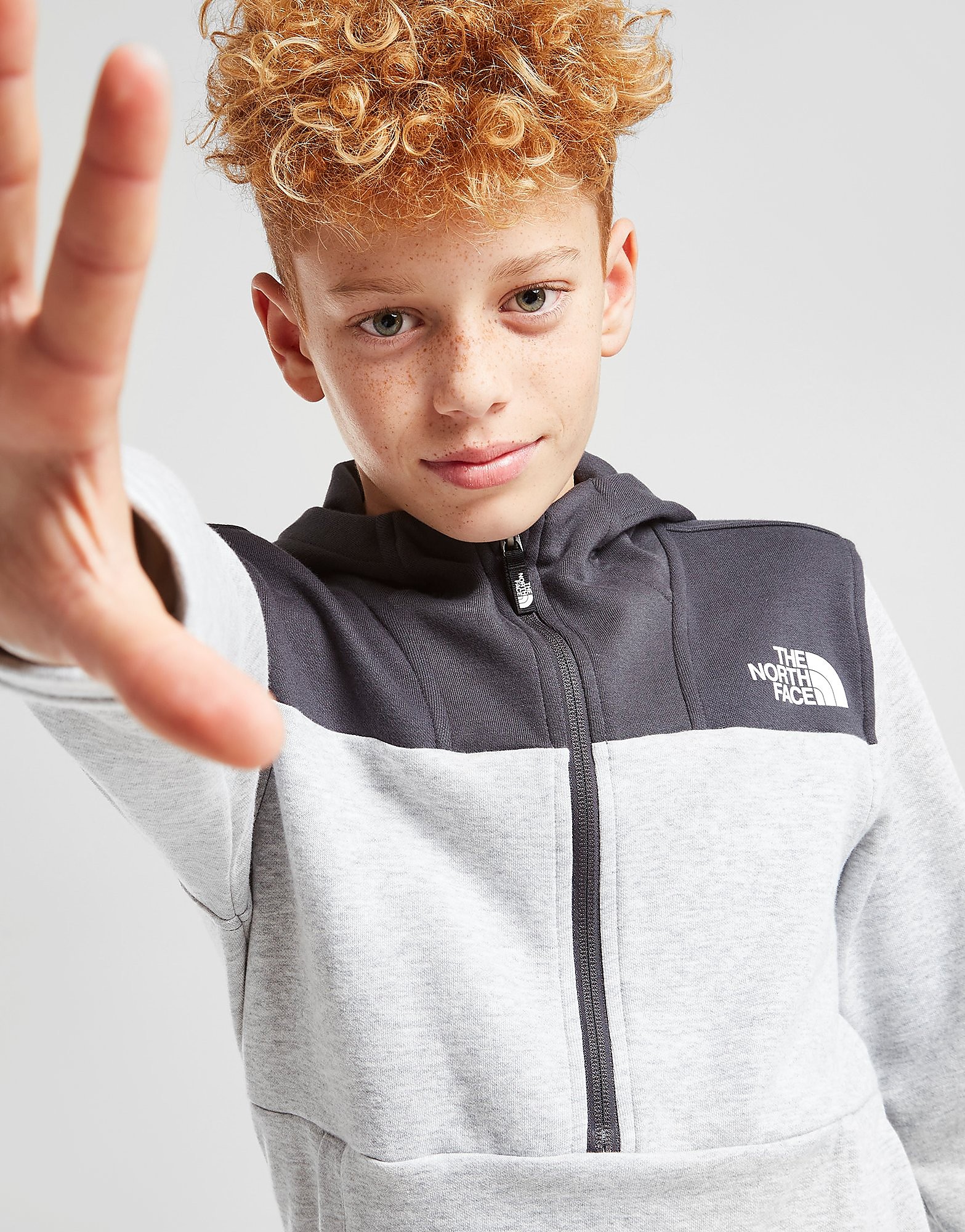 

The North Face Slacker 1/4 Zip Fleece Tracksuit Junior - Only at JD - Grey - Kids, Grey