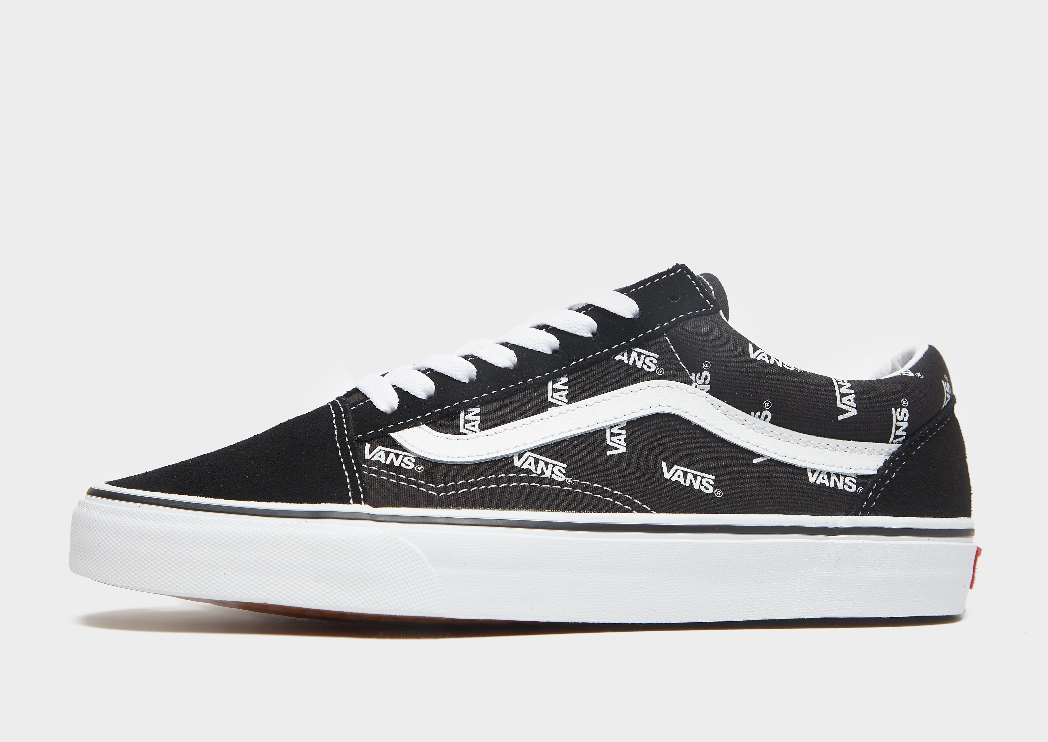 Vans Old Skool Repeat - BLACK - Mens, BLACK