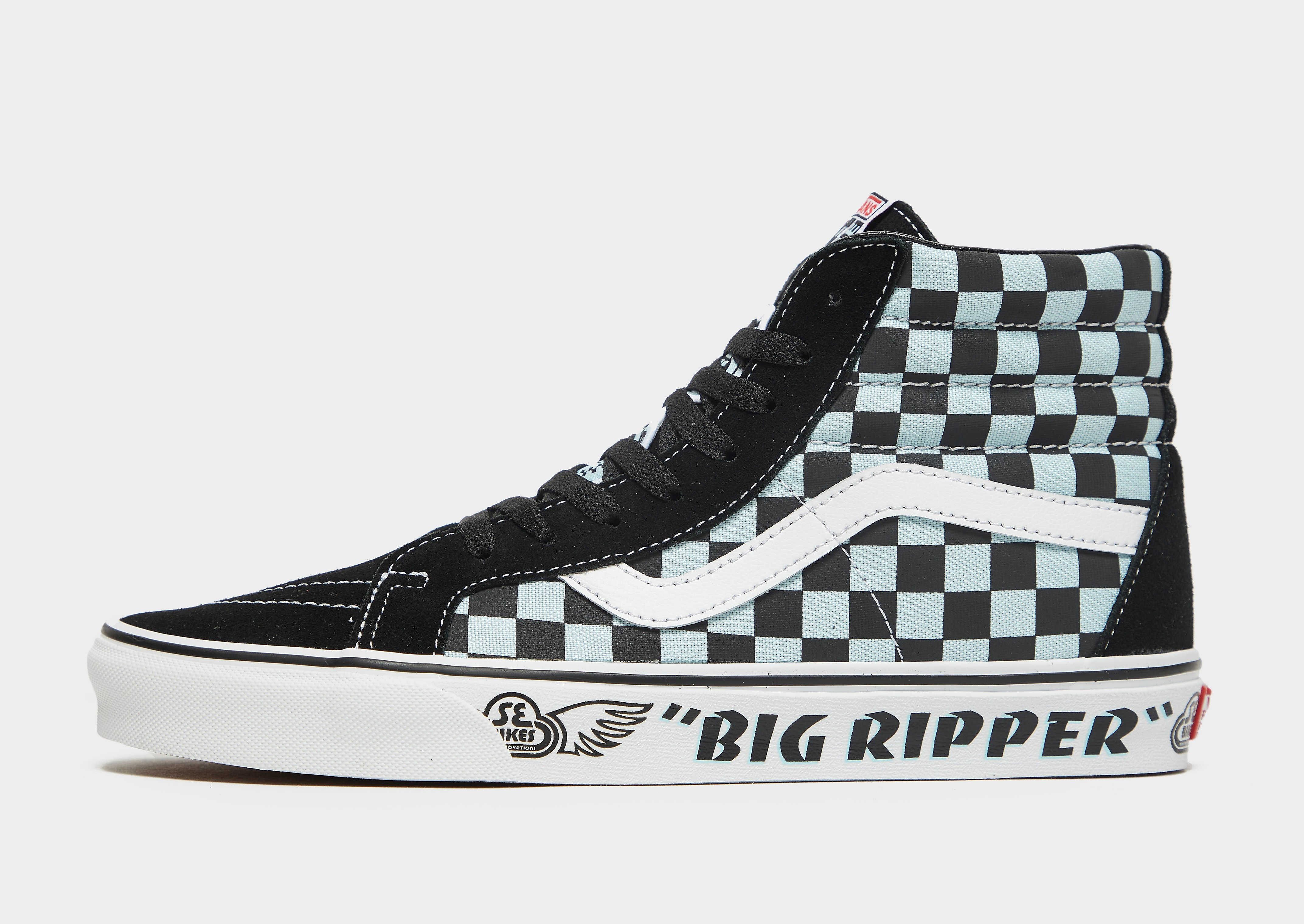 Vans x SE Bikes Sk8 Hi Reissue - BLACK - Mens, BLACK