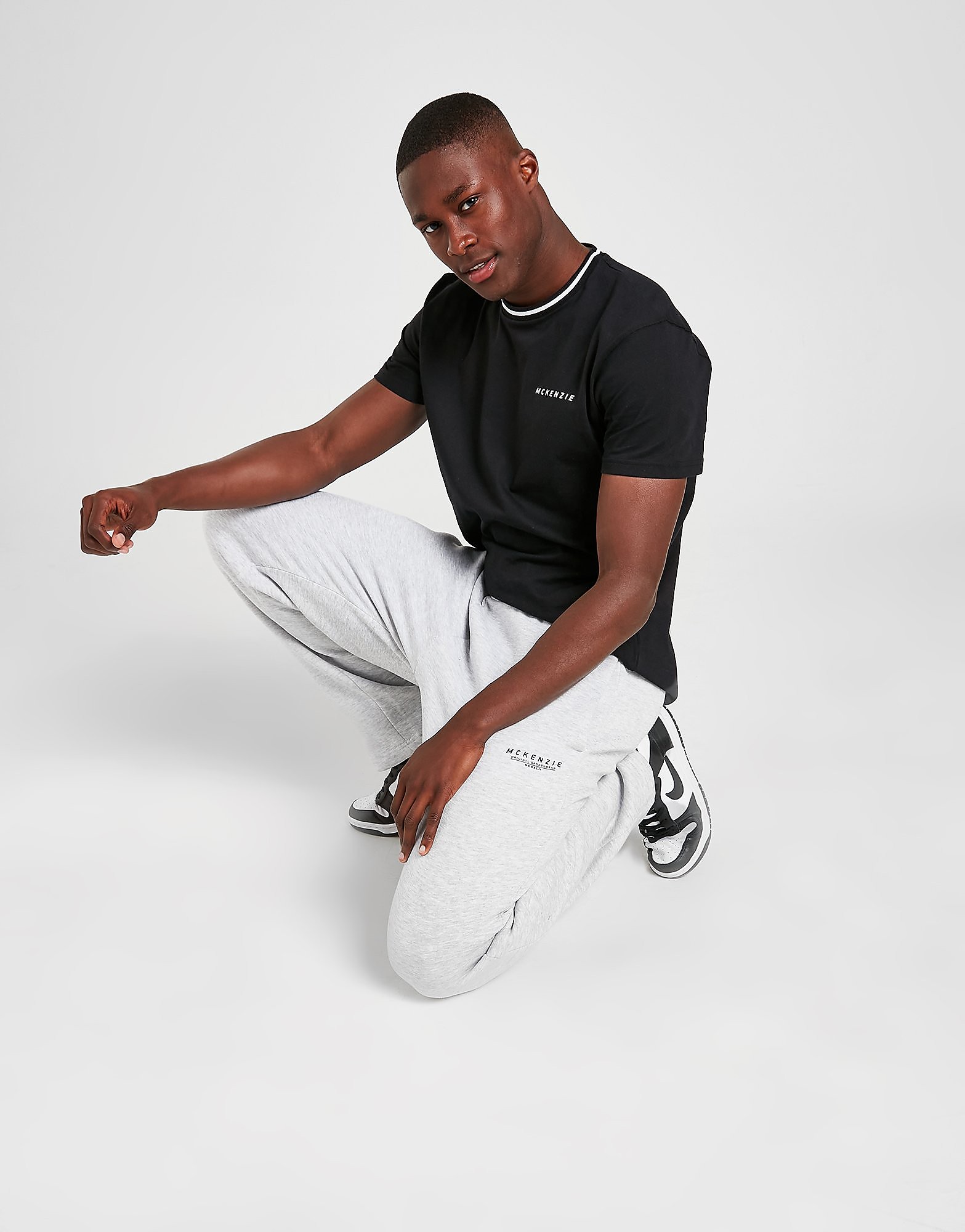 McKenzie Essential Open Hem Joggers - Only at JD - Grey - Mens, Grey