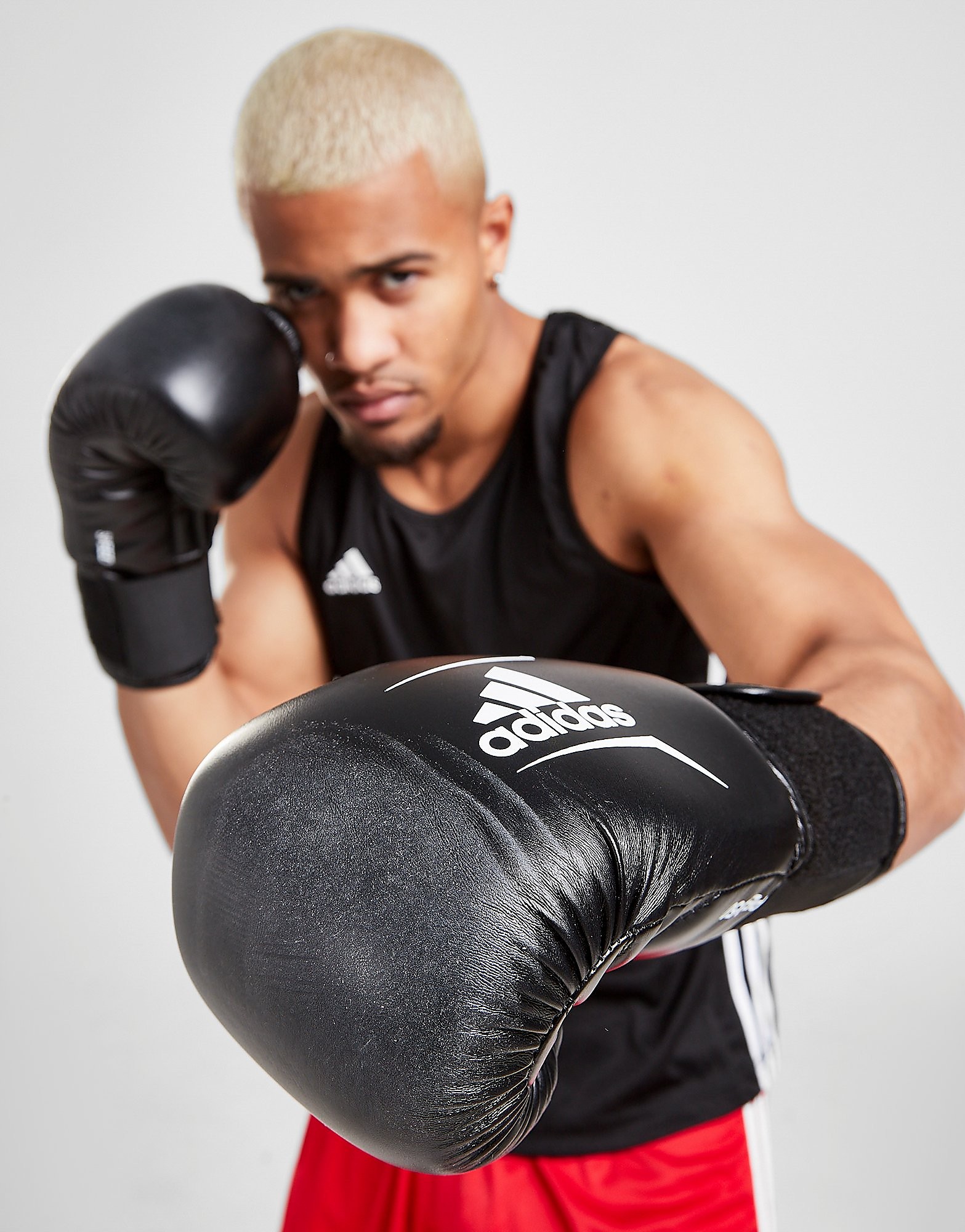 

adidas Speed 50 Boxing Gloves - Black - Mens, Black